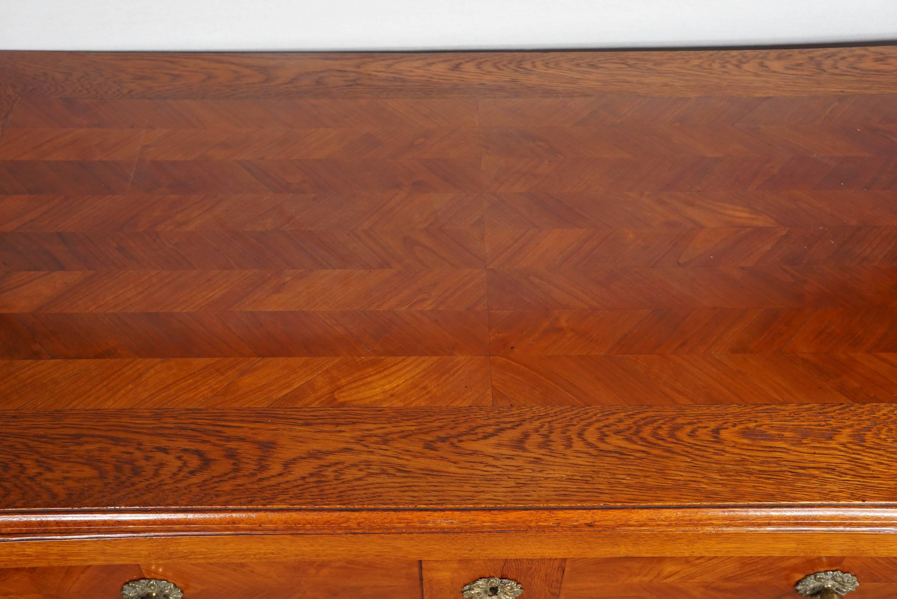 Italian Continental Parquetry Commode