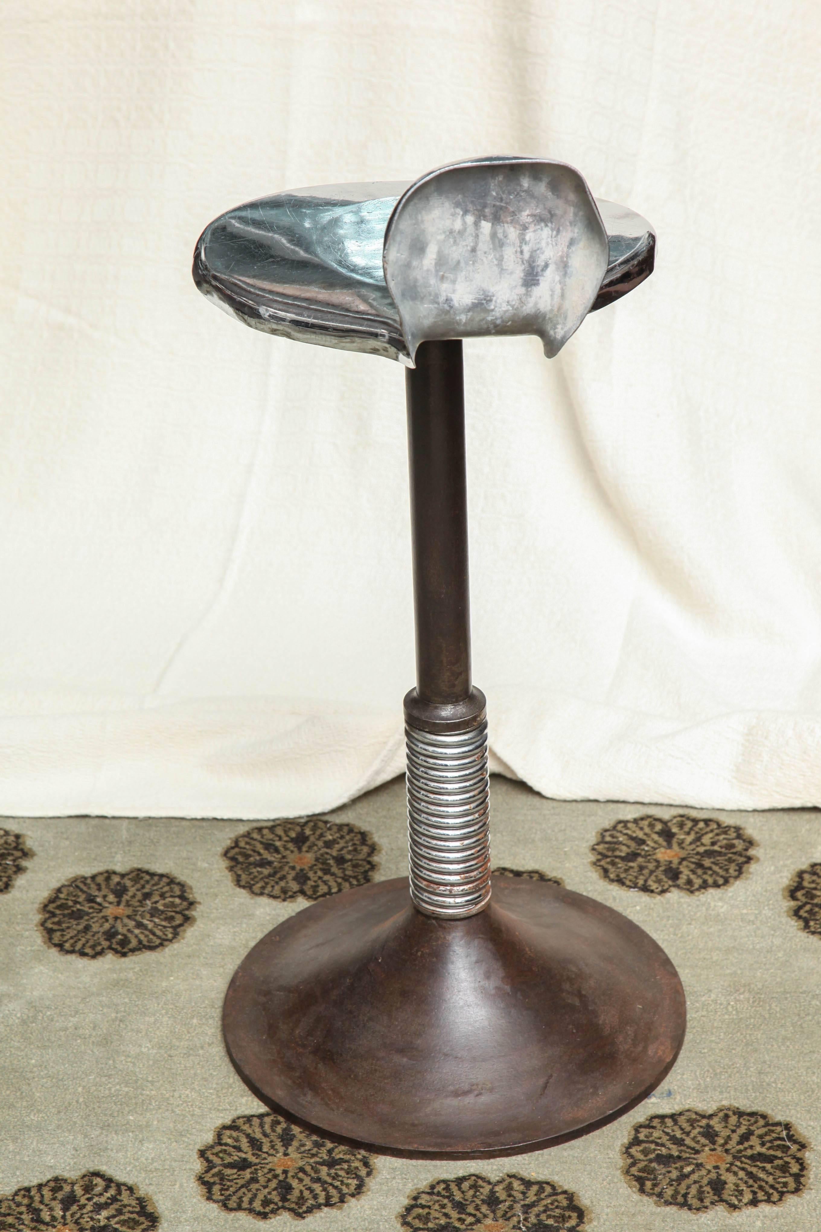 Steel Spring Stool 1