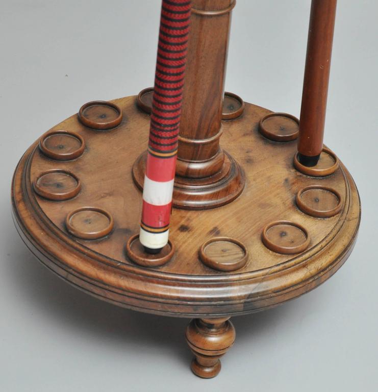 French Snooker/Billiards Cue Stand For Sale at 1stDibs