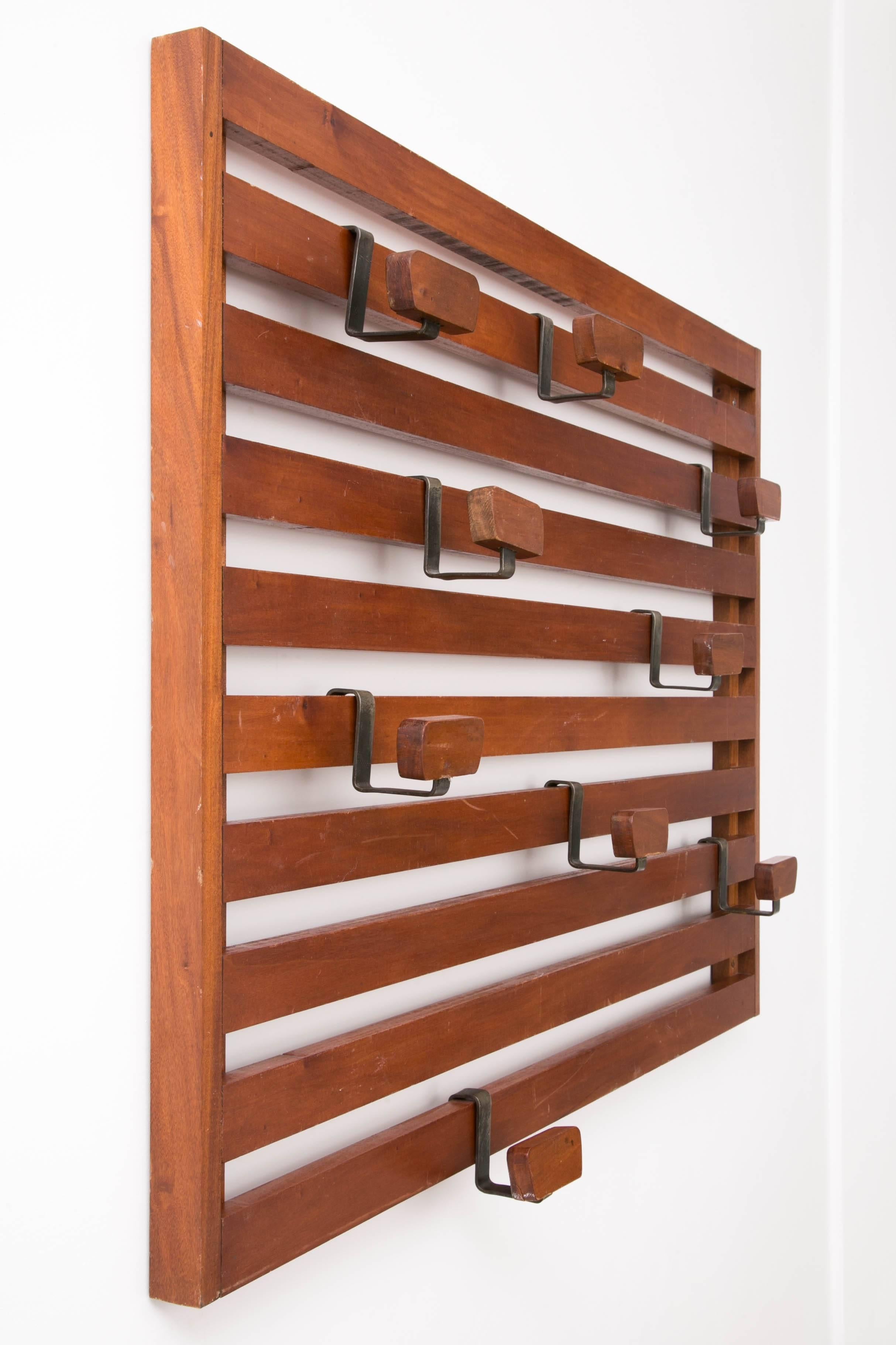 Charlotte Perriand, Coat Rack In Good Condition In Paris, FR