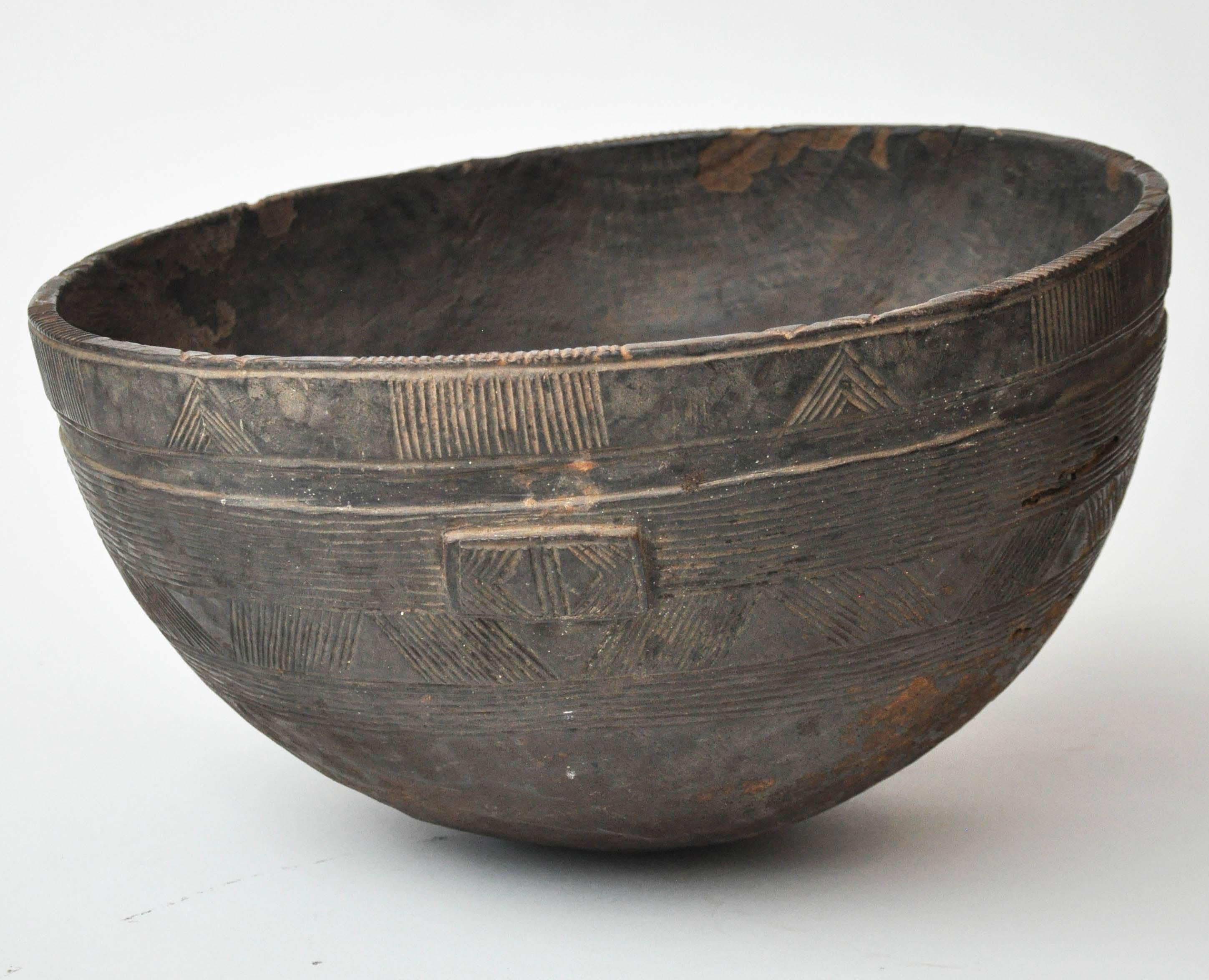 african bowls wooden