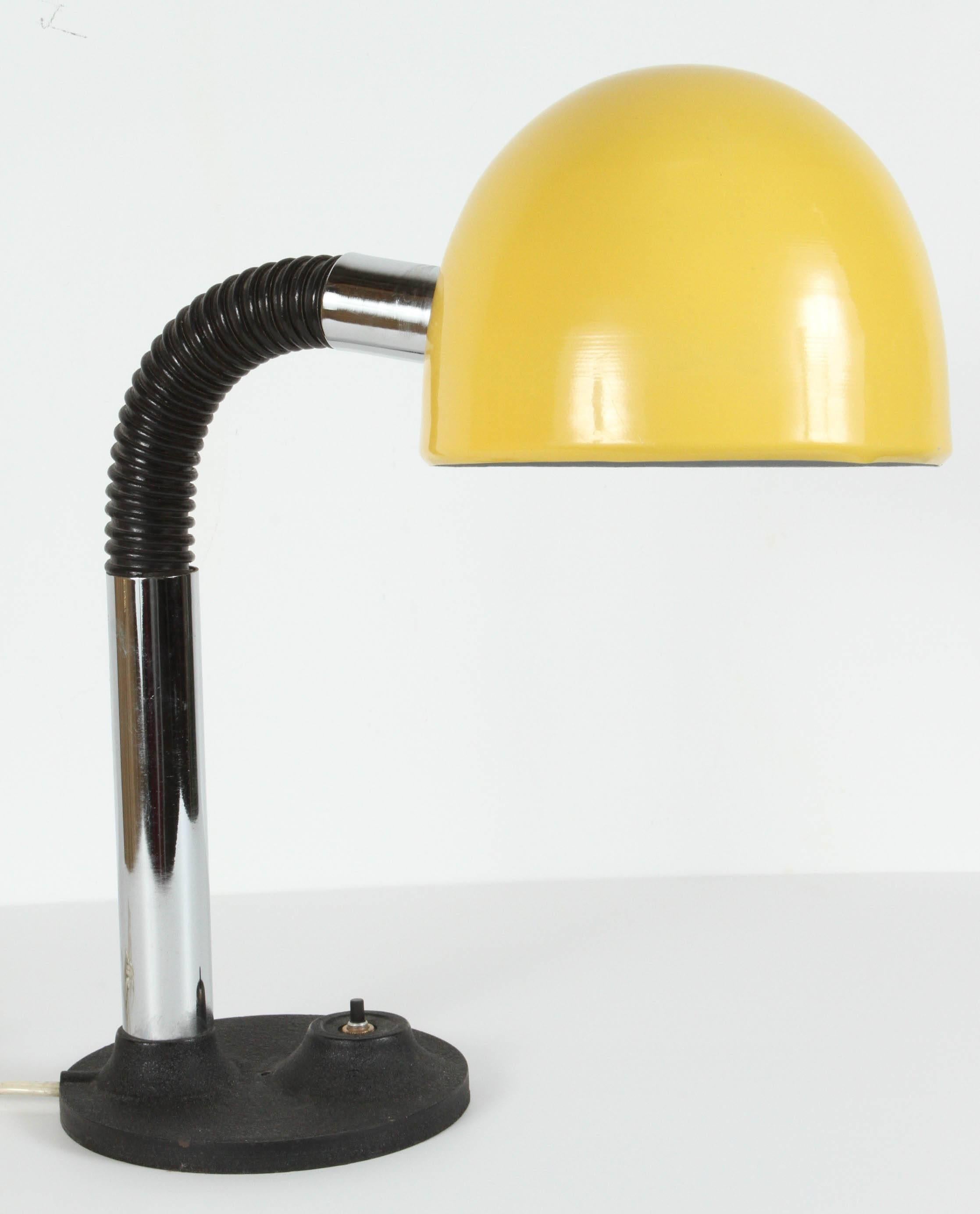 yellow task lamp