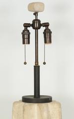 Large Michael Taylor Stone Table Lamp