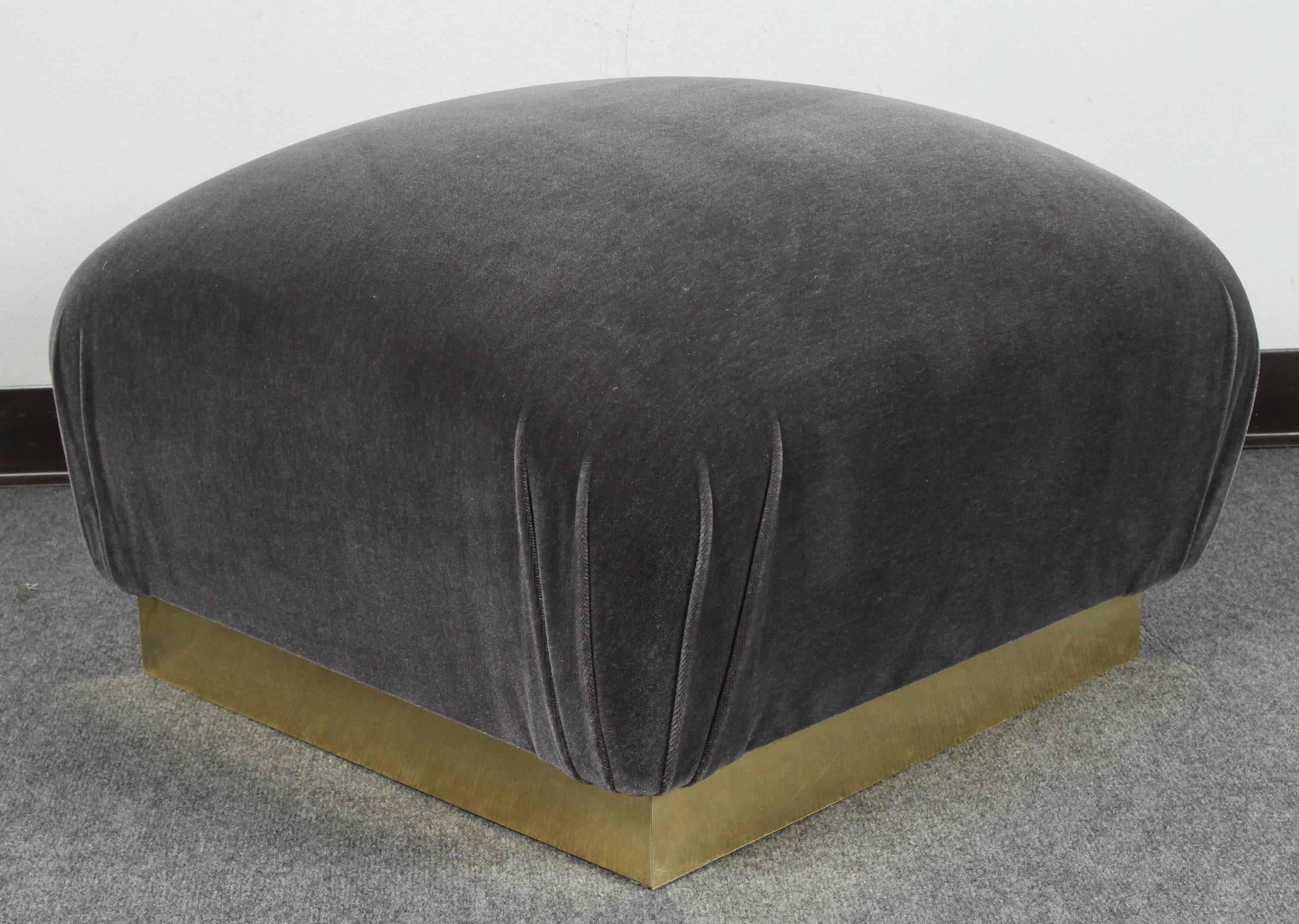 Pair of Pouf Ottomans by Steve Chase 1