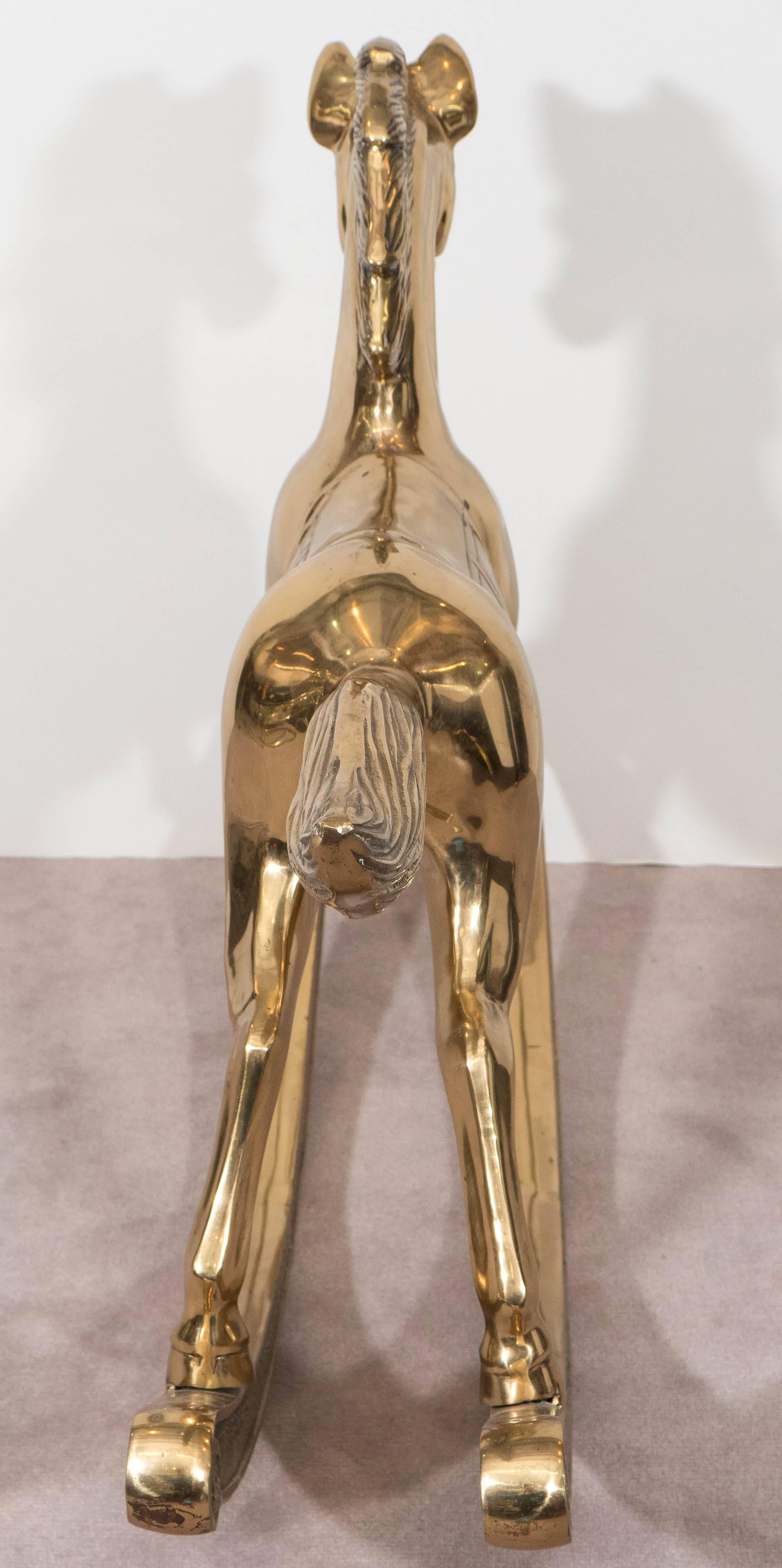 Brass Rocking Horse 3