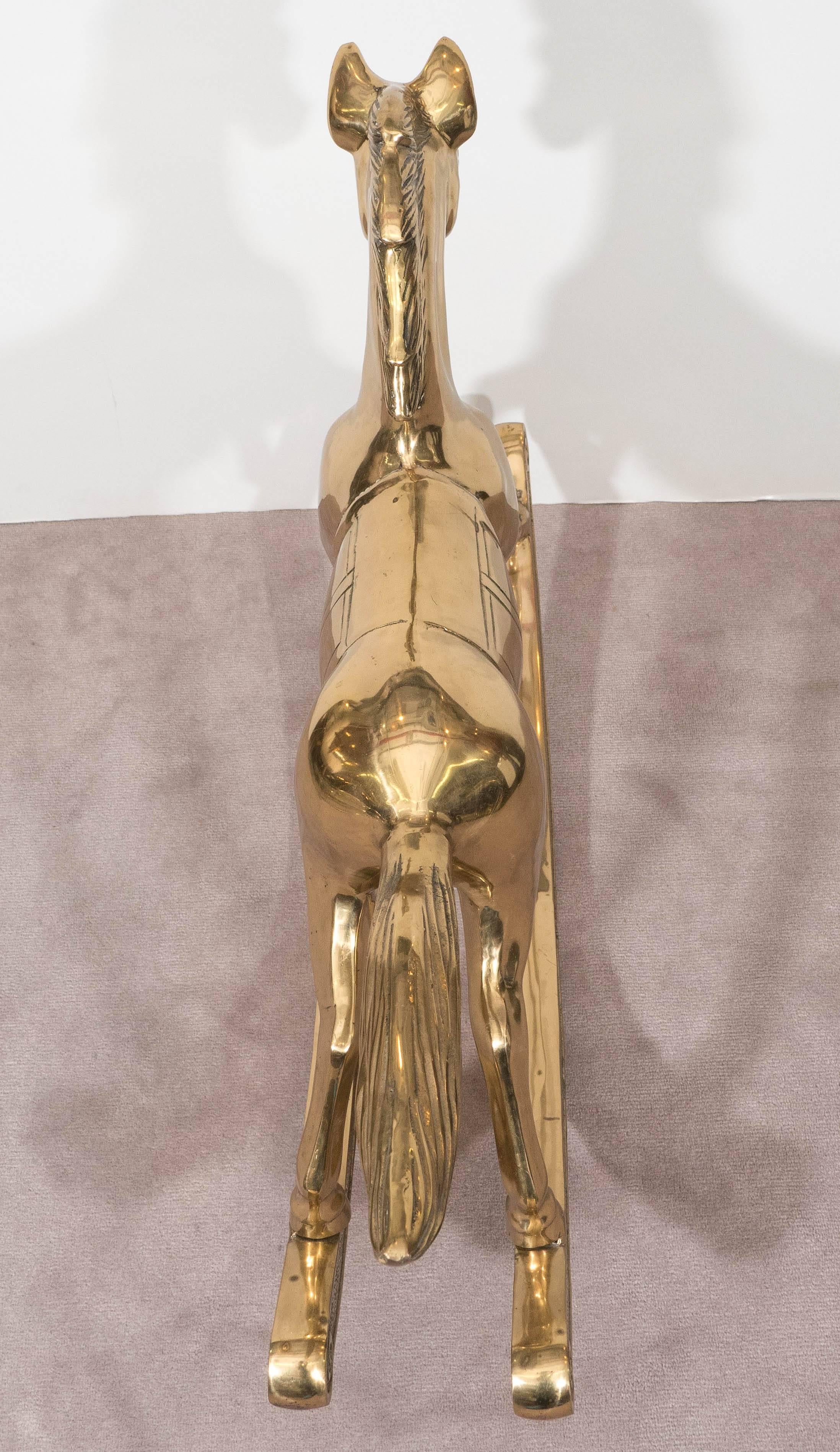 Brass Rocking Horse 4