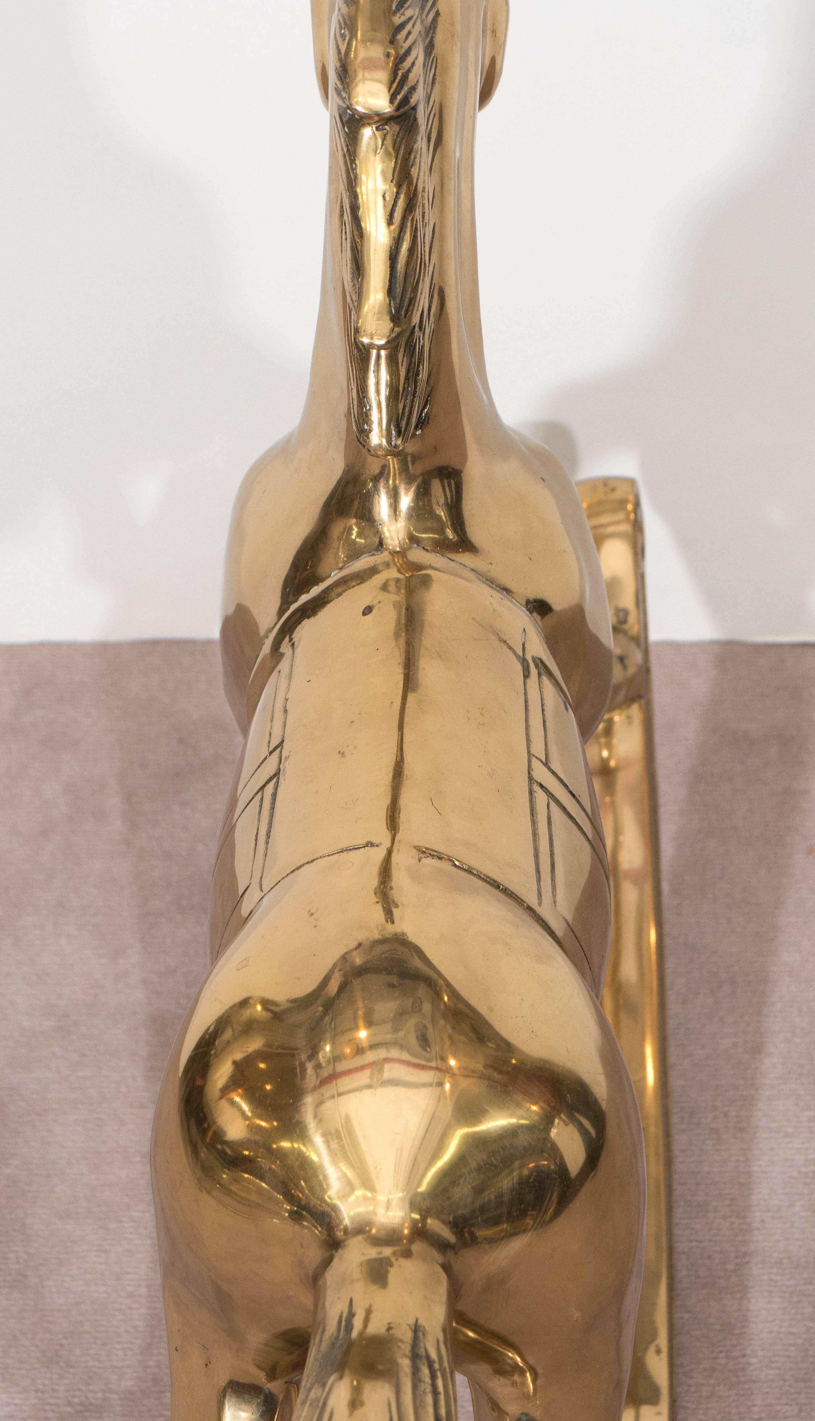 Brass Rocking Horse 5