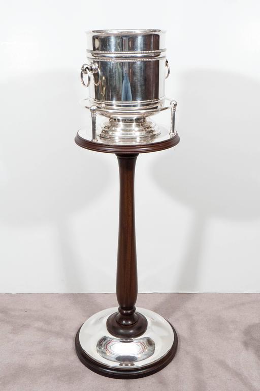 Rare Art Deco Silver Plated Christofle Champagne Buckets Rare Art Deco Silver Plated Christofle Champagne Buckets