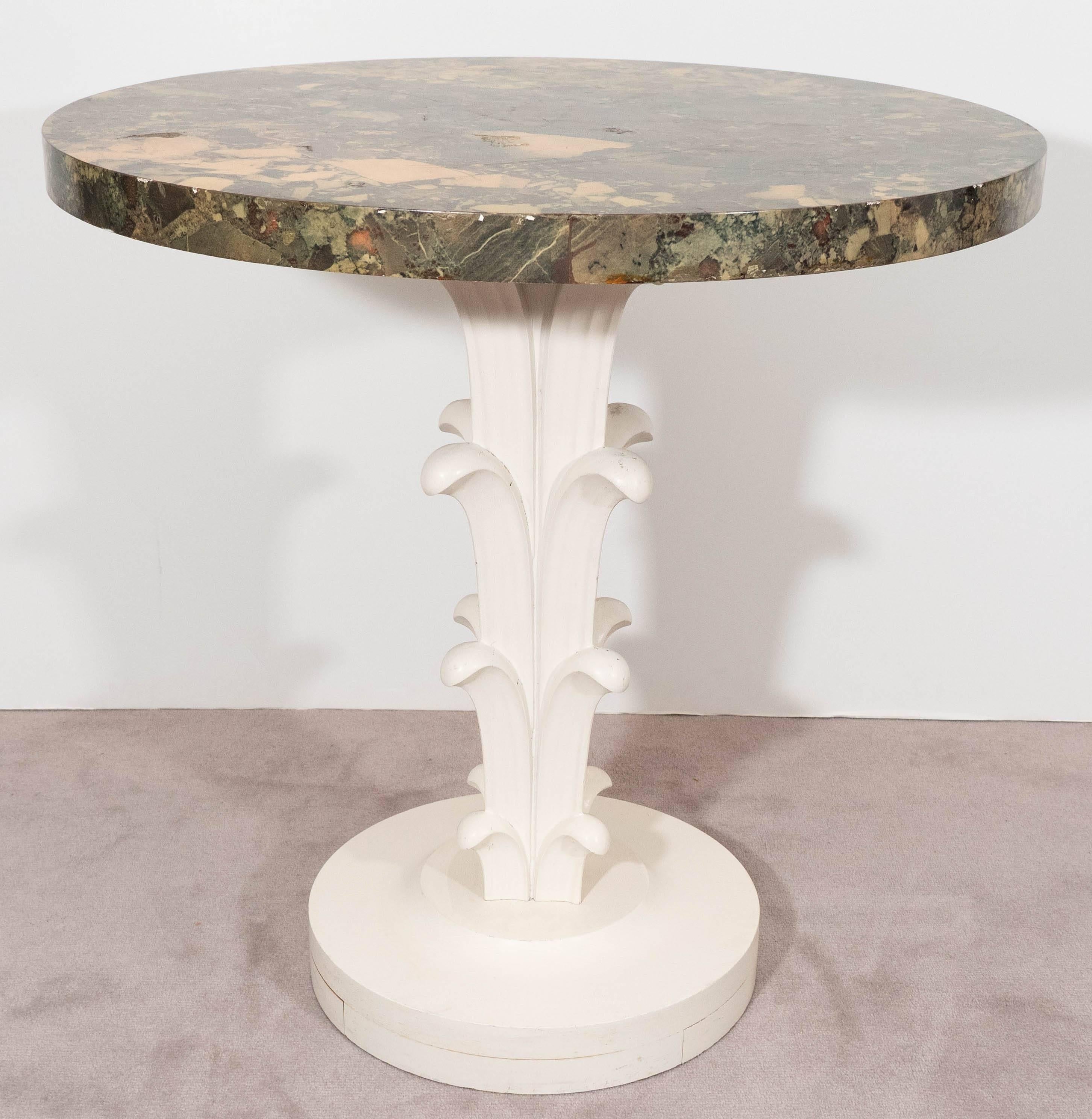 Pair of Widdicomb Furniture Company Pedestal Tables for John Stuart In Good Condition In New York, NY