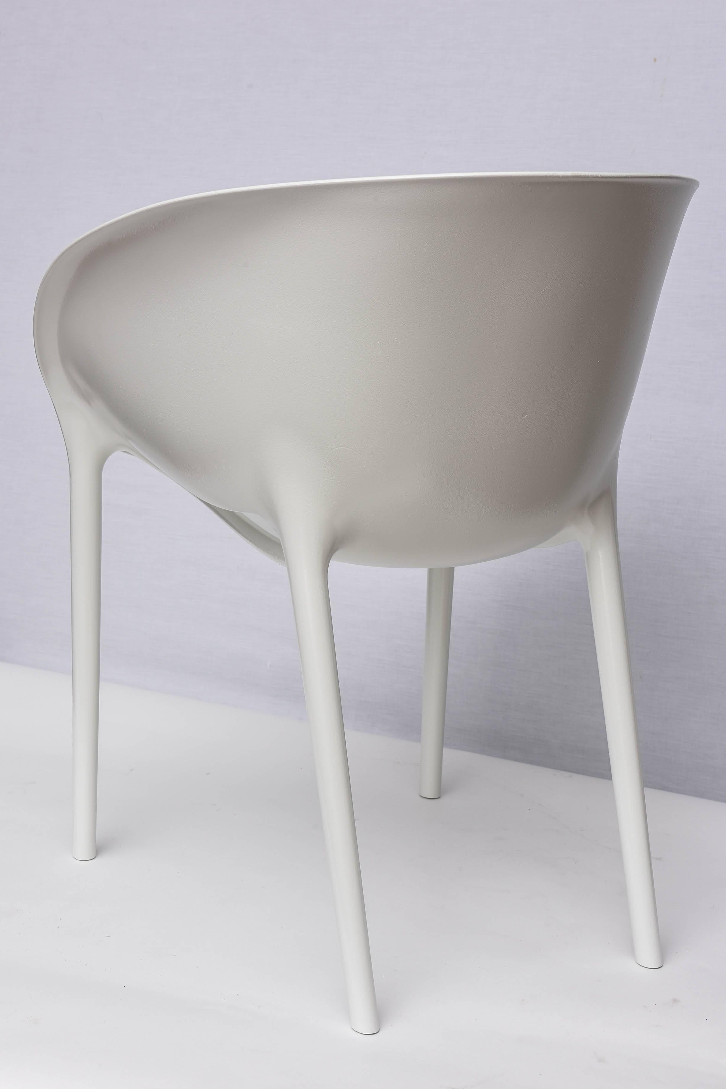 Acrylic Soft Egg Chair by Philippe Starck, Italy, 20th Century