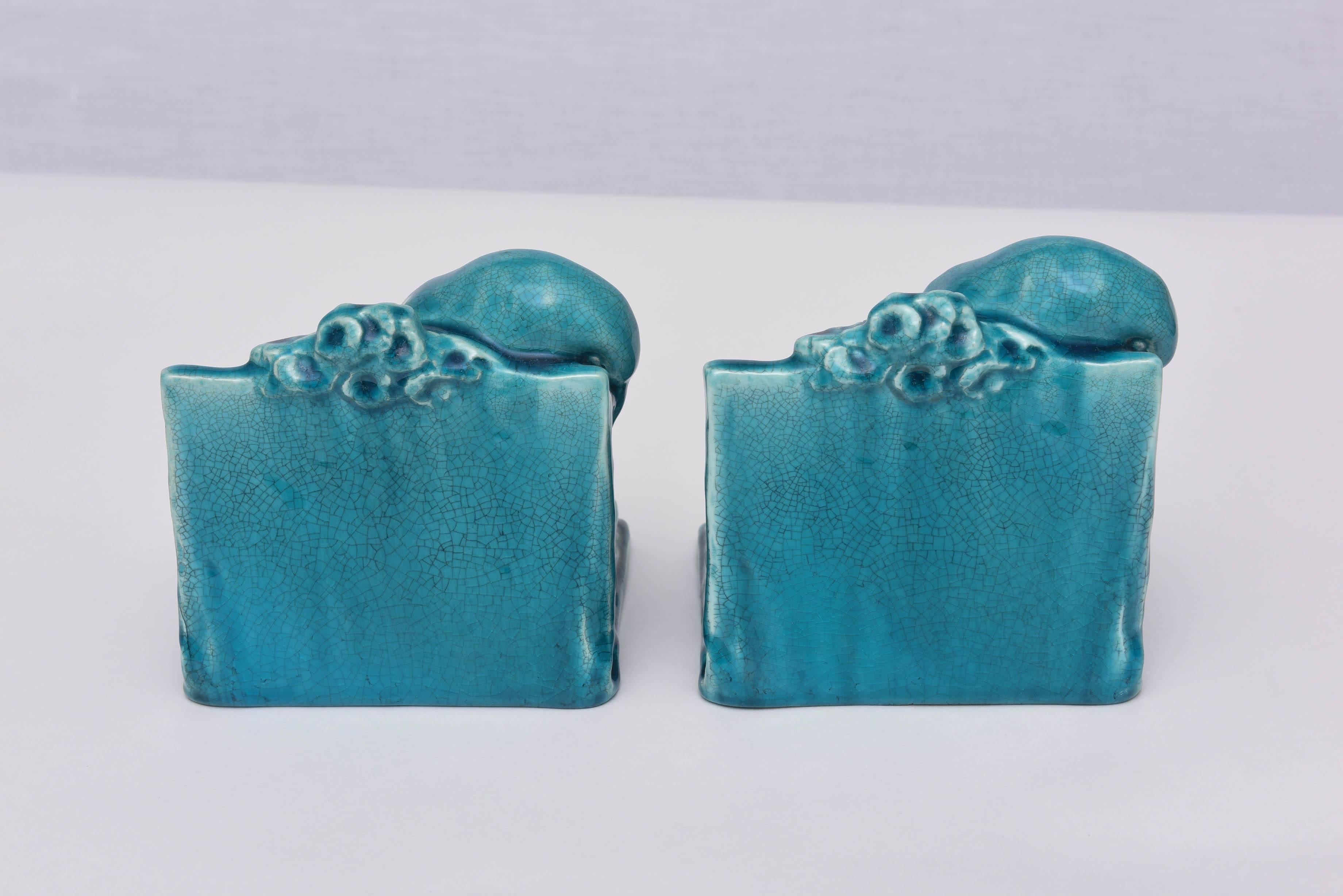 rookwood pottery bookends