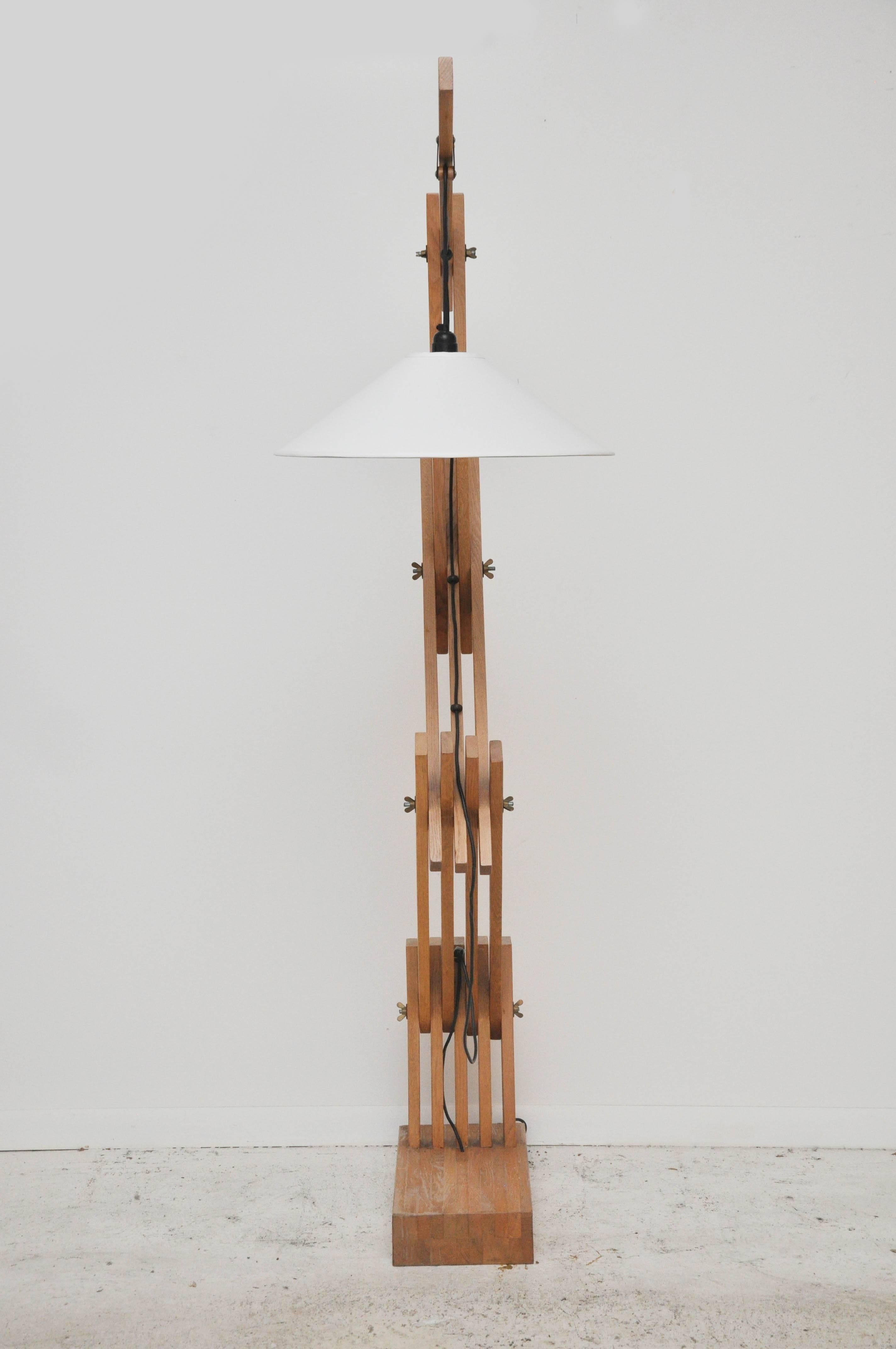 Architectural Wooden Floor Lamp 3