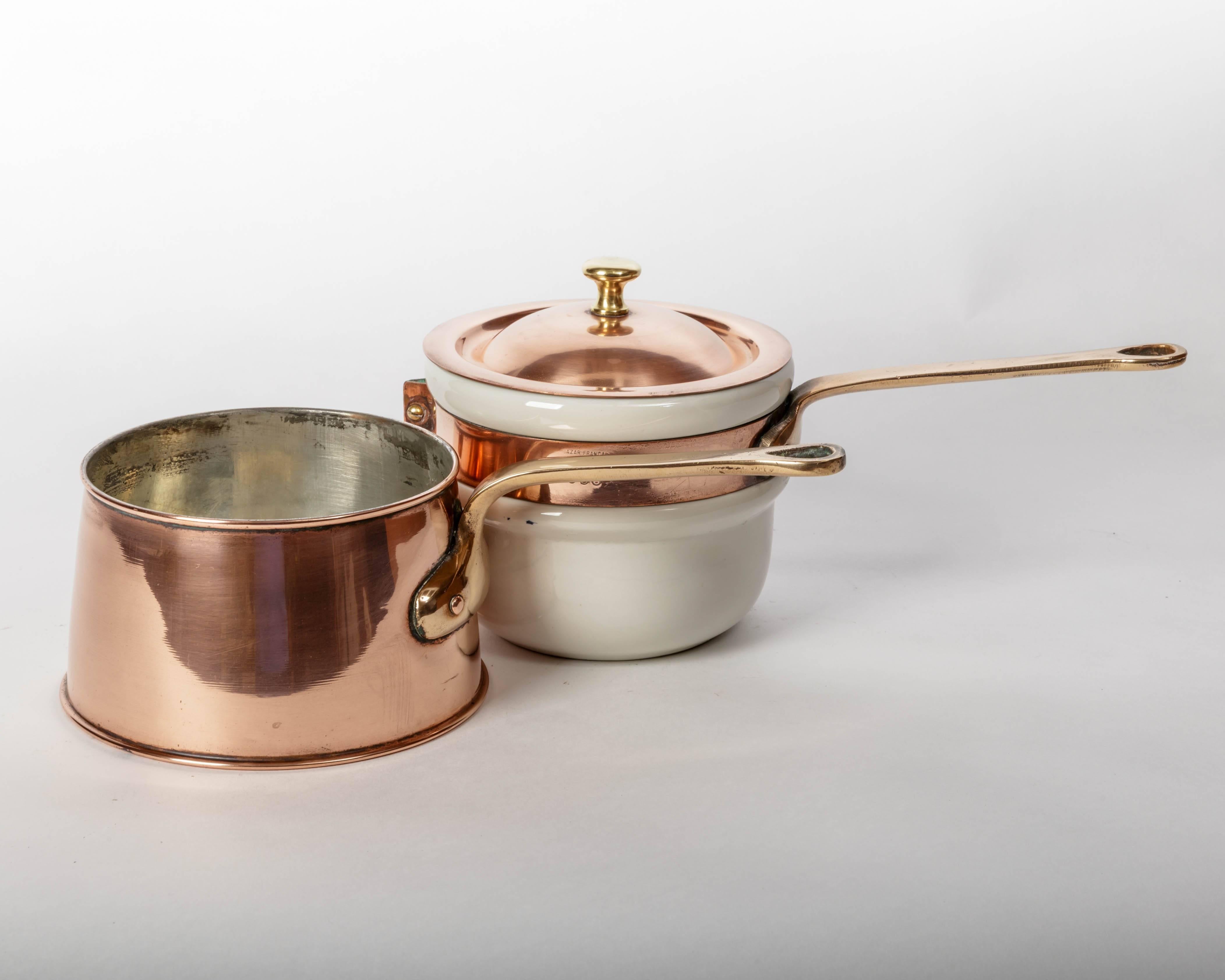 copper and ceramic double boiler