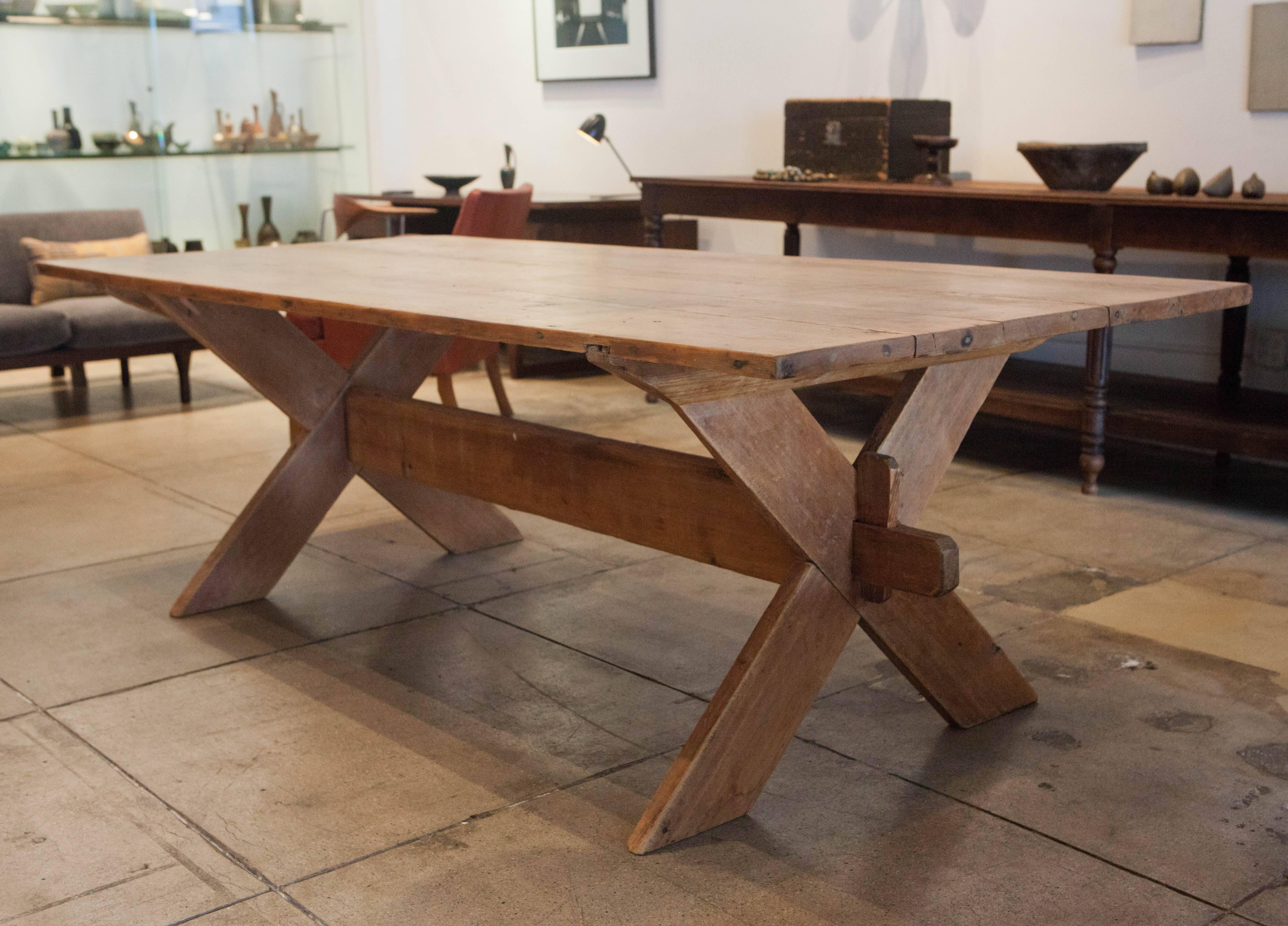 Oak Large 18th Century Swedish Dining Table