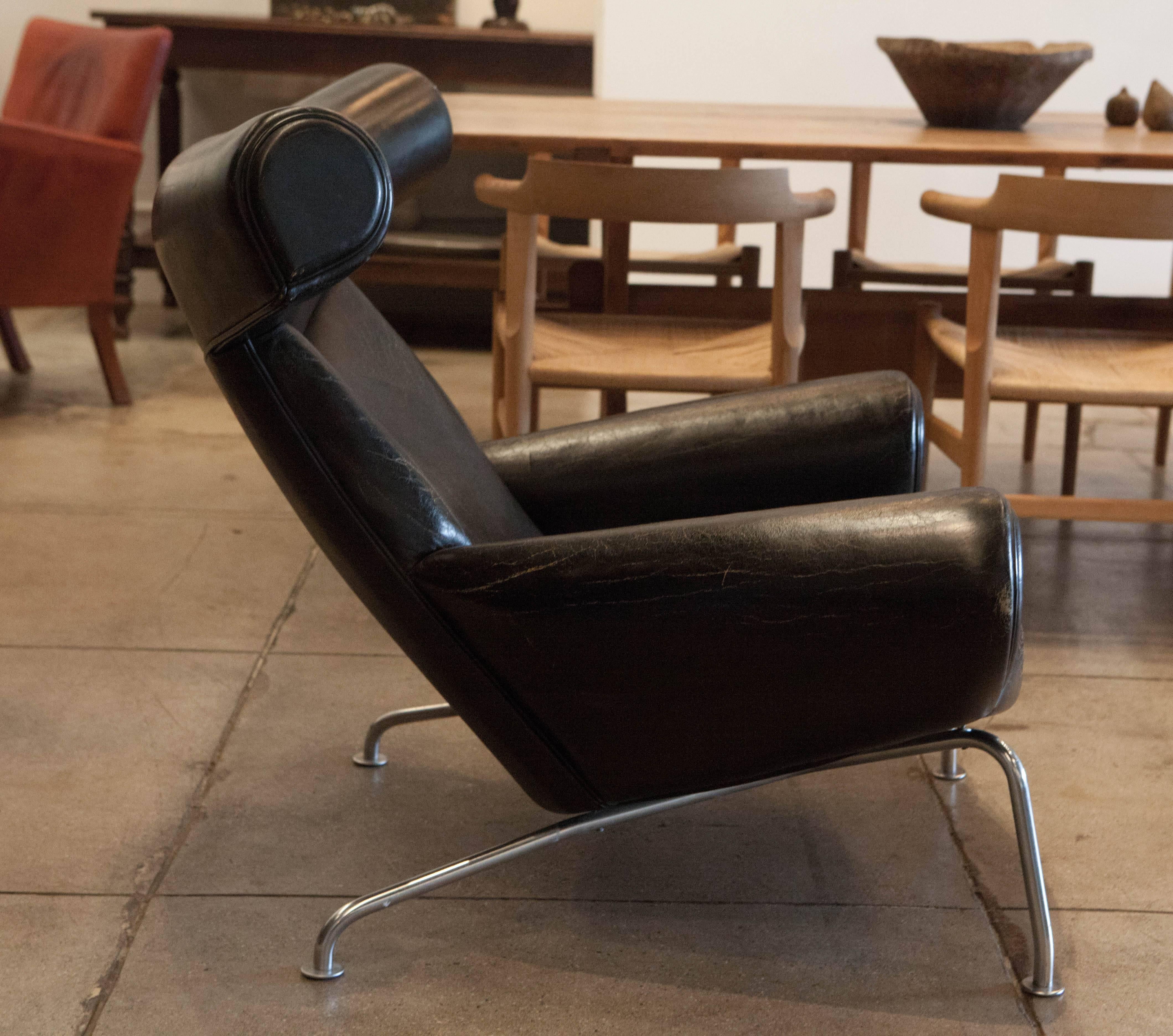 Ox Chair by Hans Wegner, Denmark, 1960 In Good Condition In Los Angeles, CA