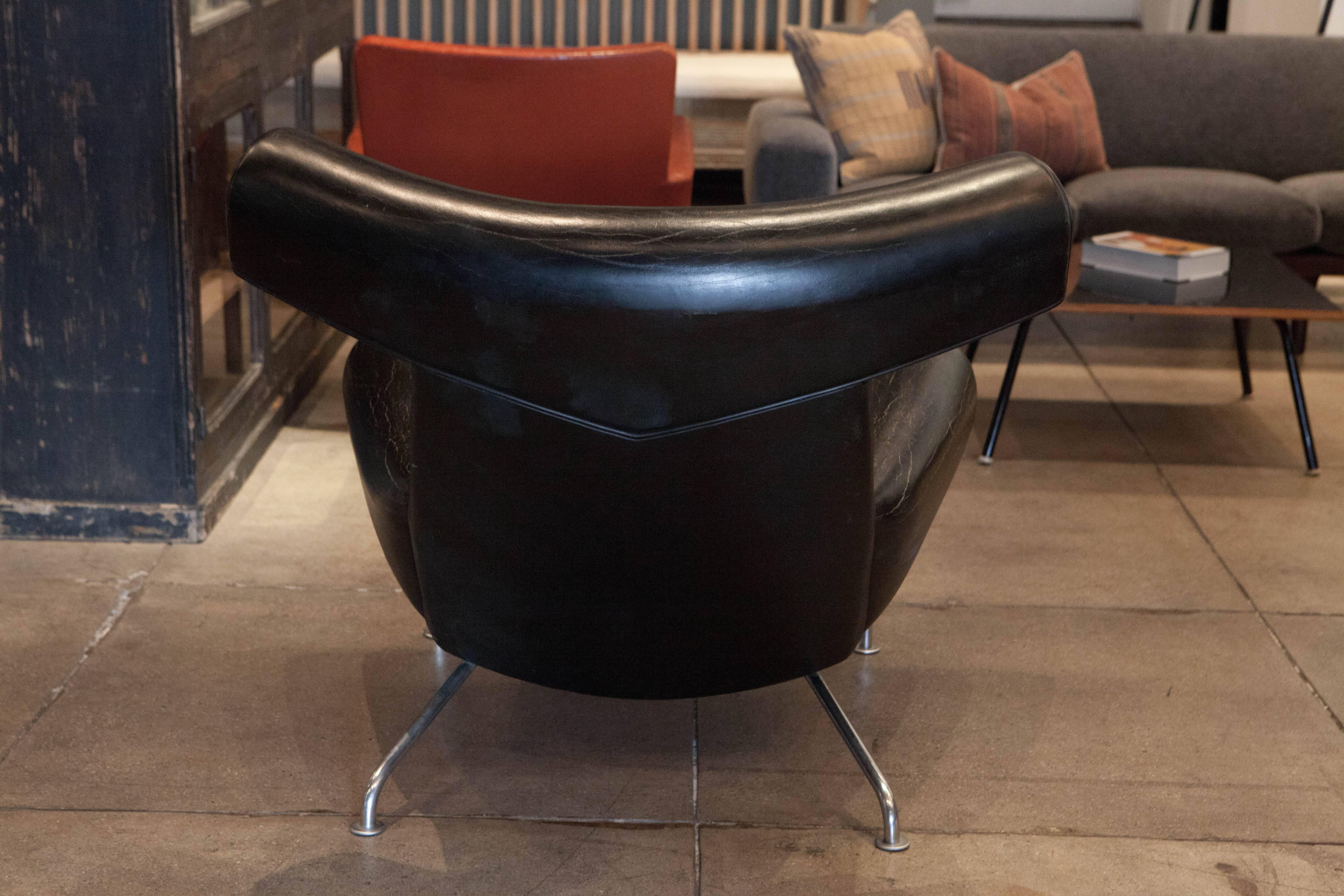 Leather Ox Chair by Hans Wegner, Denmark, 1960
