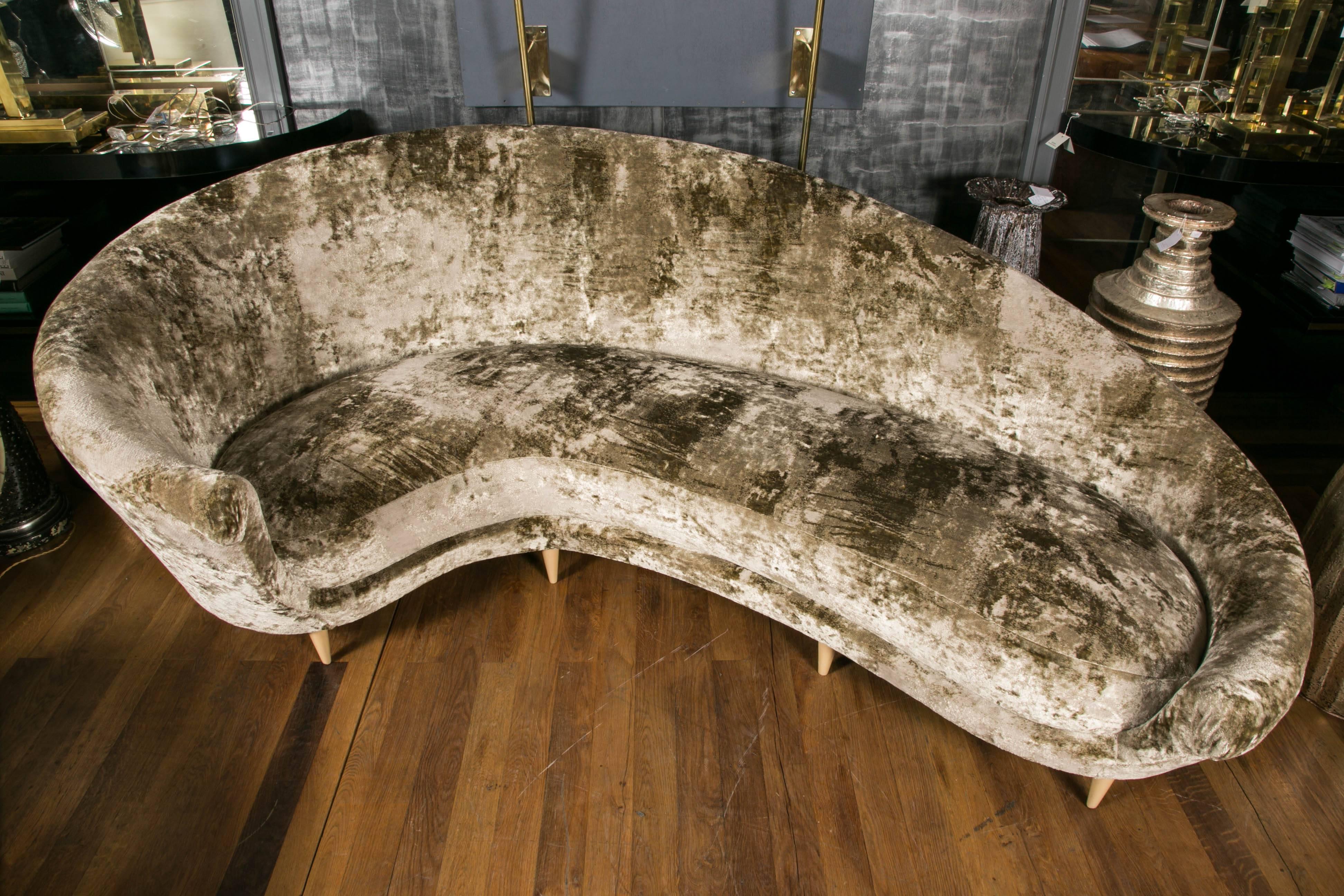 Mid-Century Modern Large Sofa