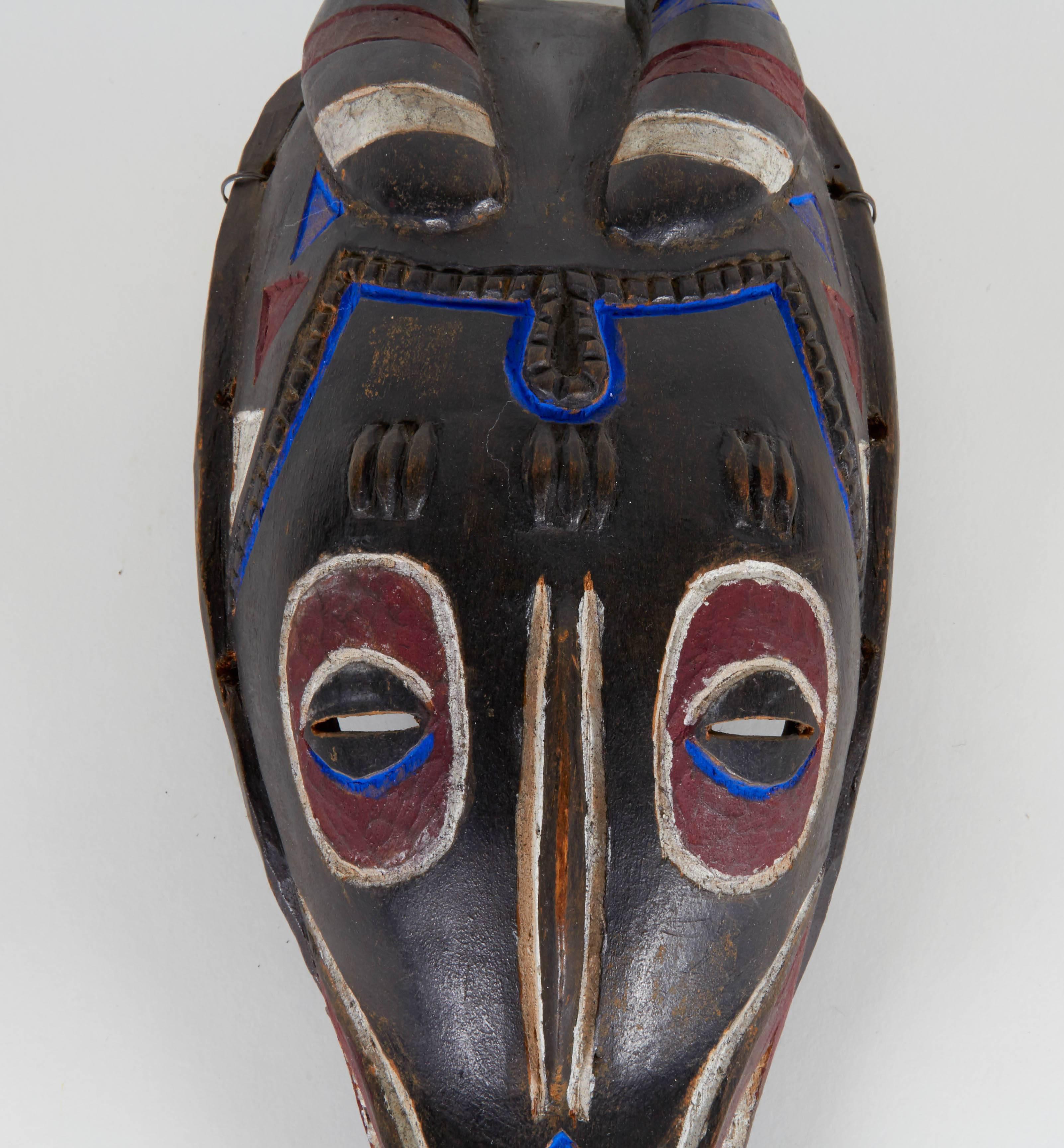 Tribal Guro Zamble (Antelope) Mask from Ivory Coast
