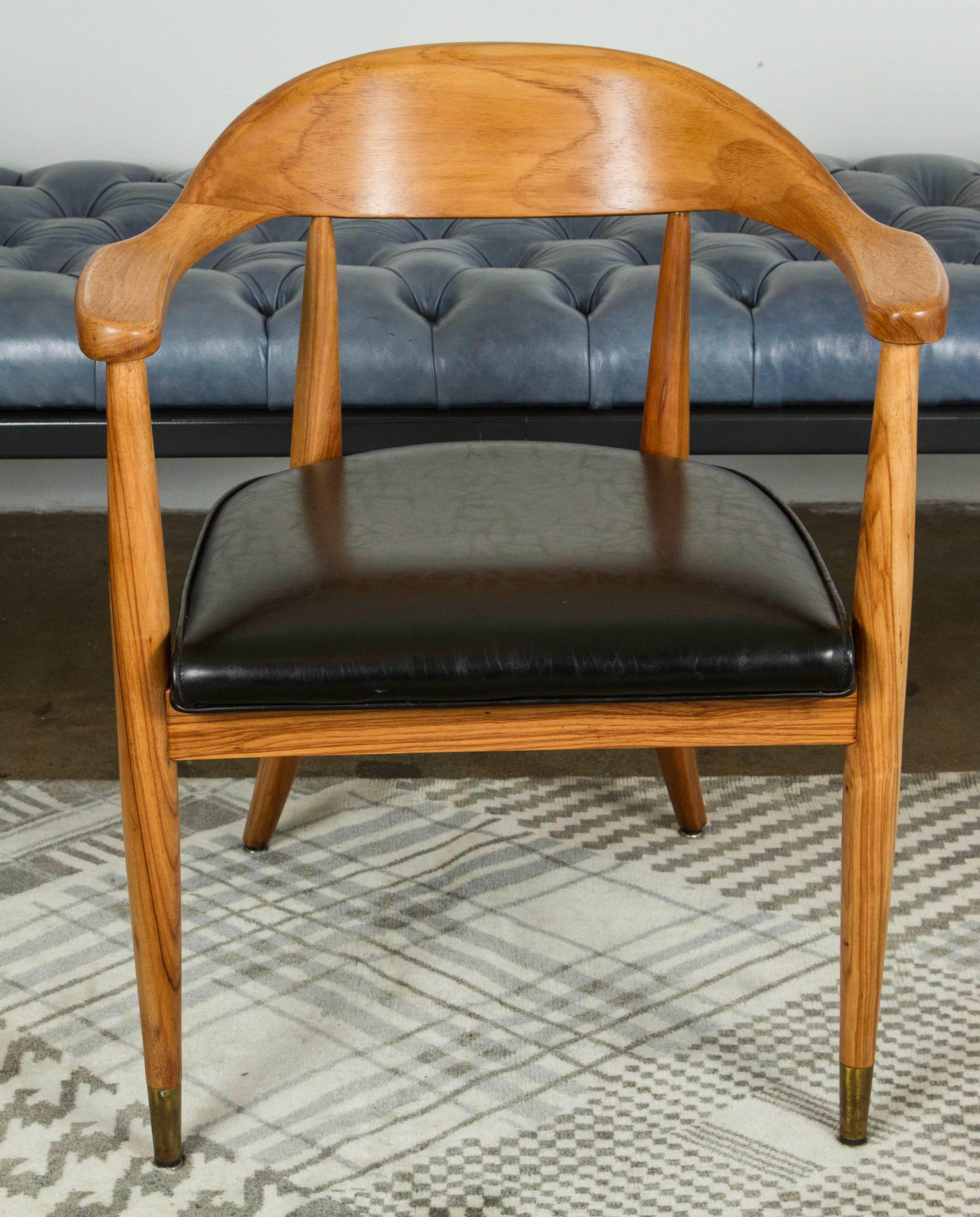 20th Century Pair of Hans Wagner Side Chairs