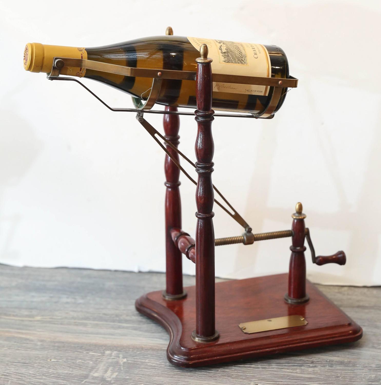 19th and 20th Century Mechanical Wine Decanters For Sale at 1stdibs