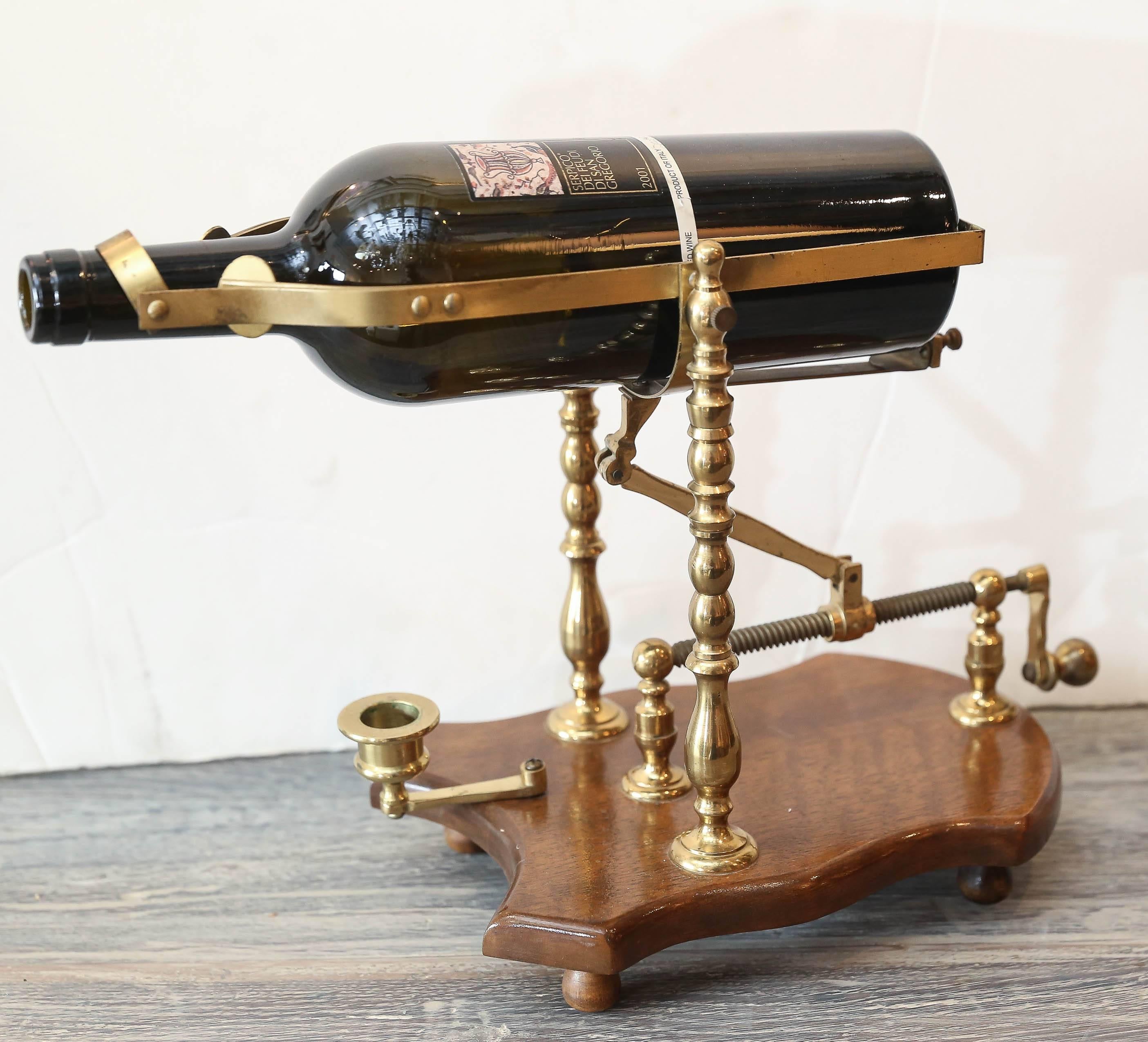 French 19th and 20th Century Mechanical Wine Decanters