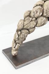 18th Century Swedish Carved Arched Fruit Fragment
