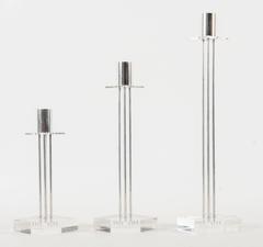 Studio Van Eldik Set of Three Candle Holders