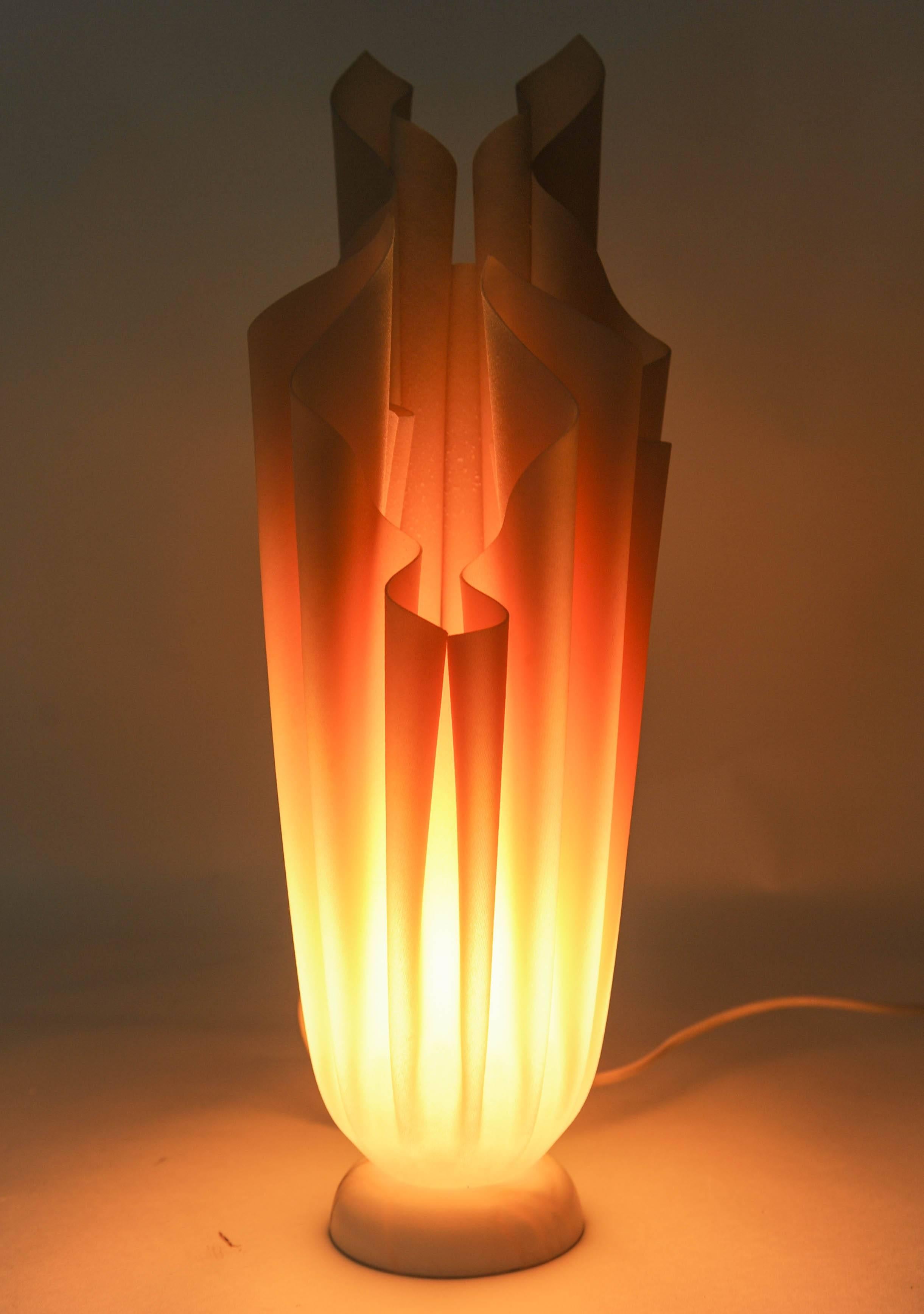 Marble Athena Lamps by Georgia Jacob