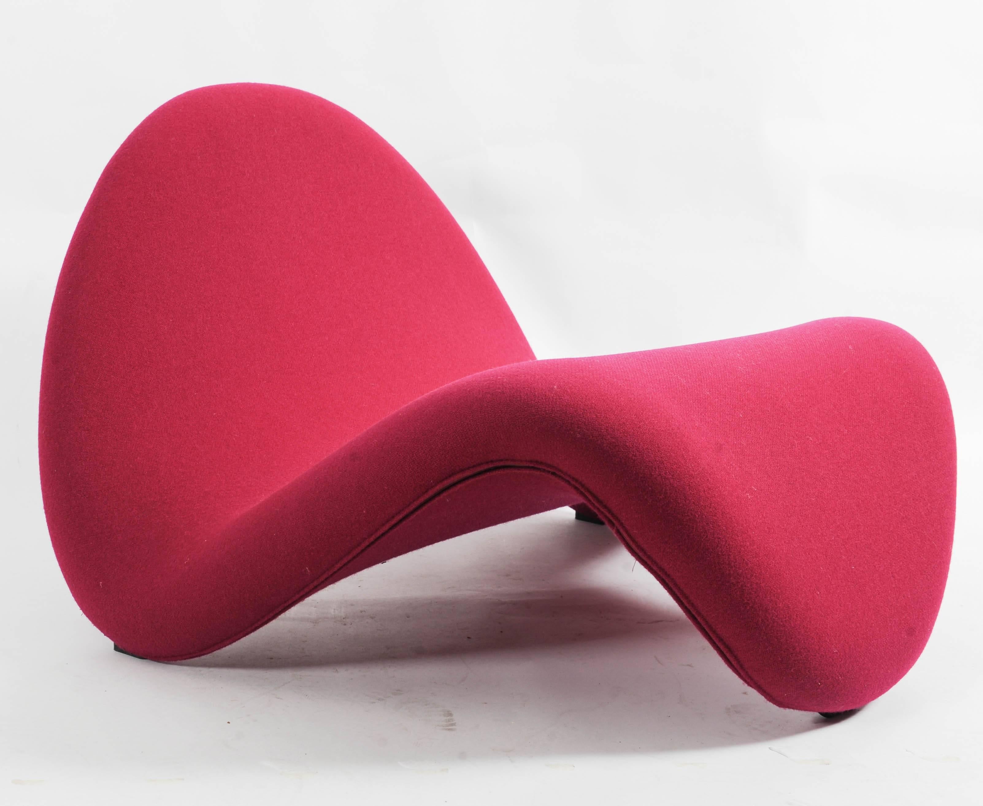 Mid-Century Modern Tongue Chair by Pierre Paulin for Artifort