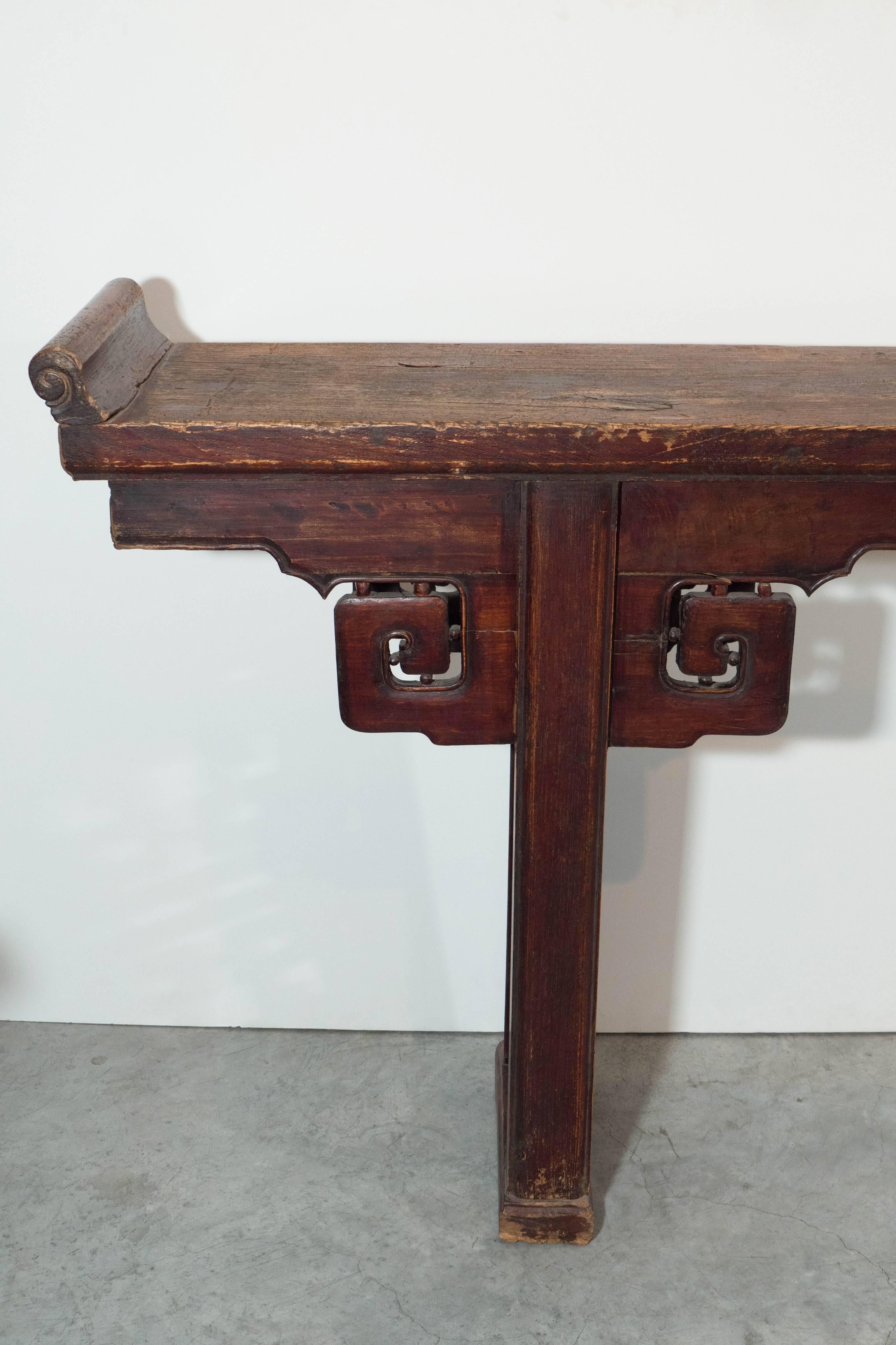 Mid-19th Century Classic Chinese Altar Table, circa 1850 For Sale