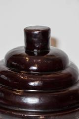 Rare Heavy Lacquer Hat Box, circa 1800
