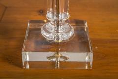 Classic Column Lucite Lamp, circa 1950, Archimede Seguso Murano, Italy
