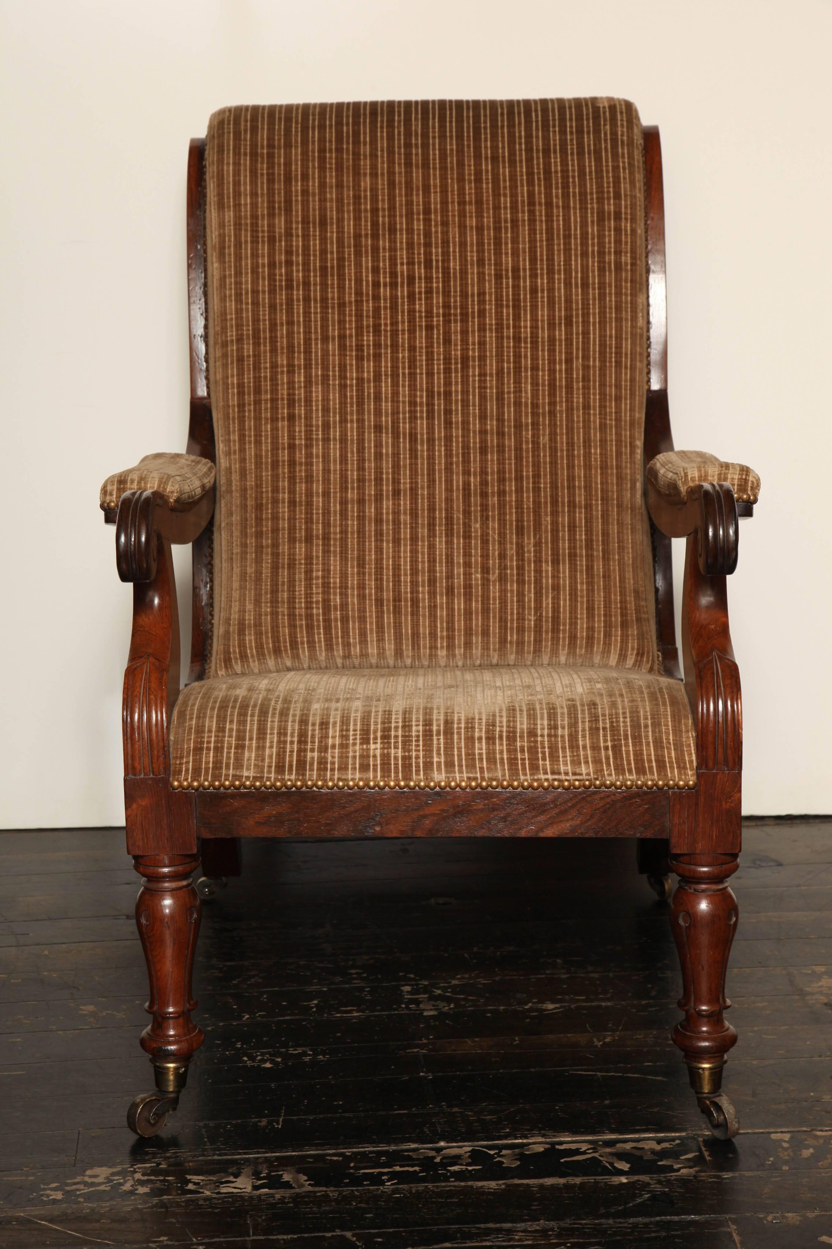 Early 19th Century Regency Library Armchair 4