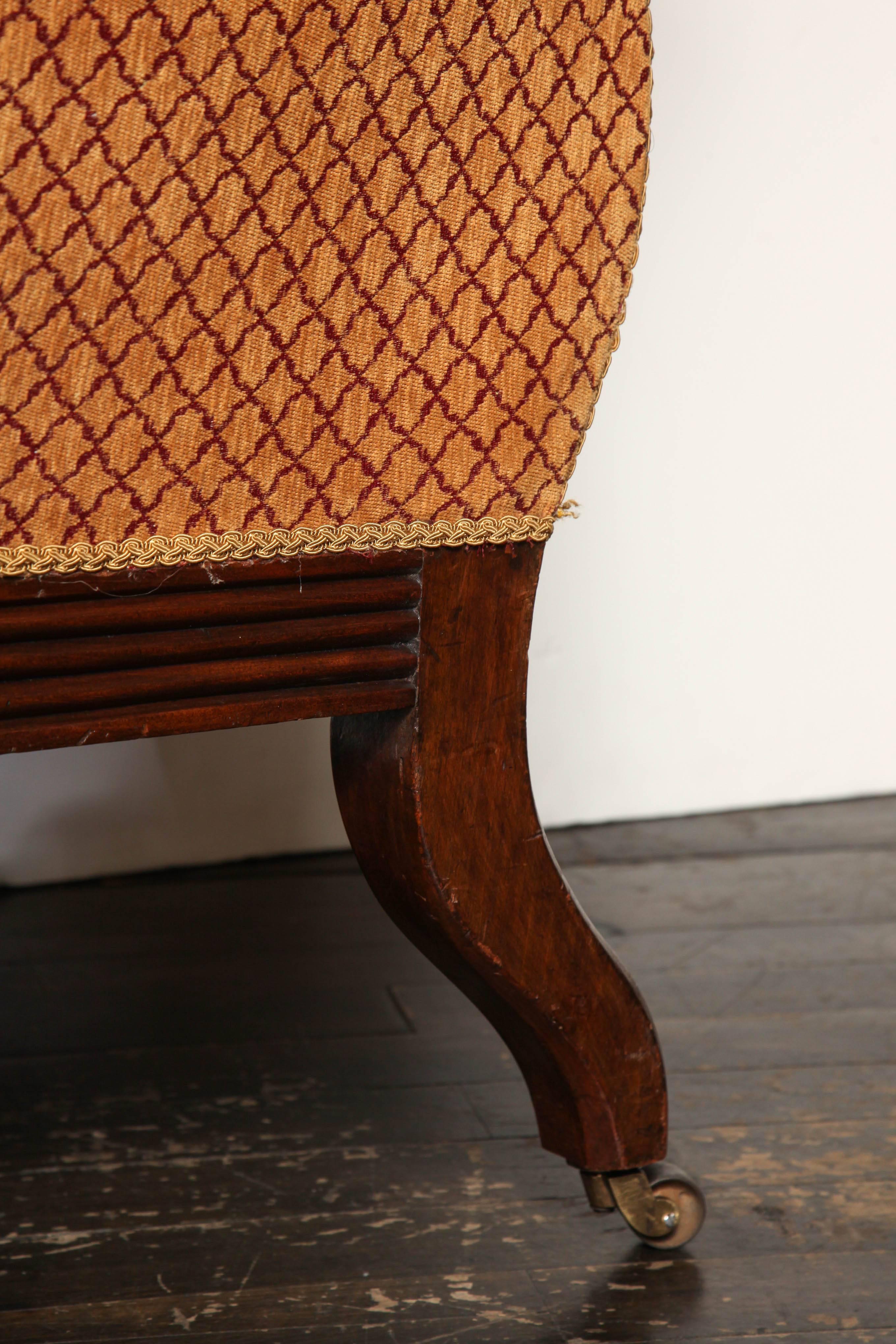 English Regency Library Chair 2