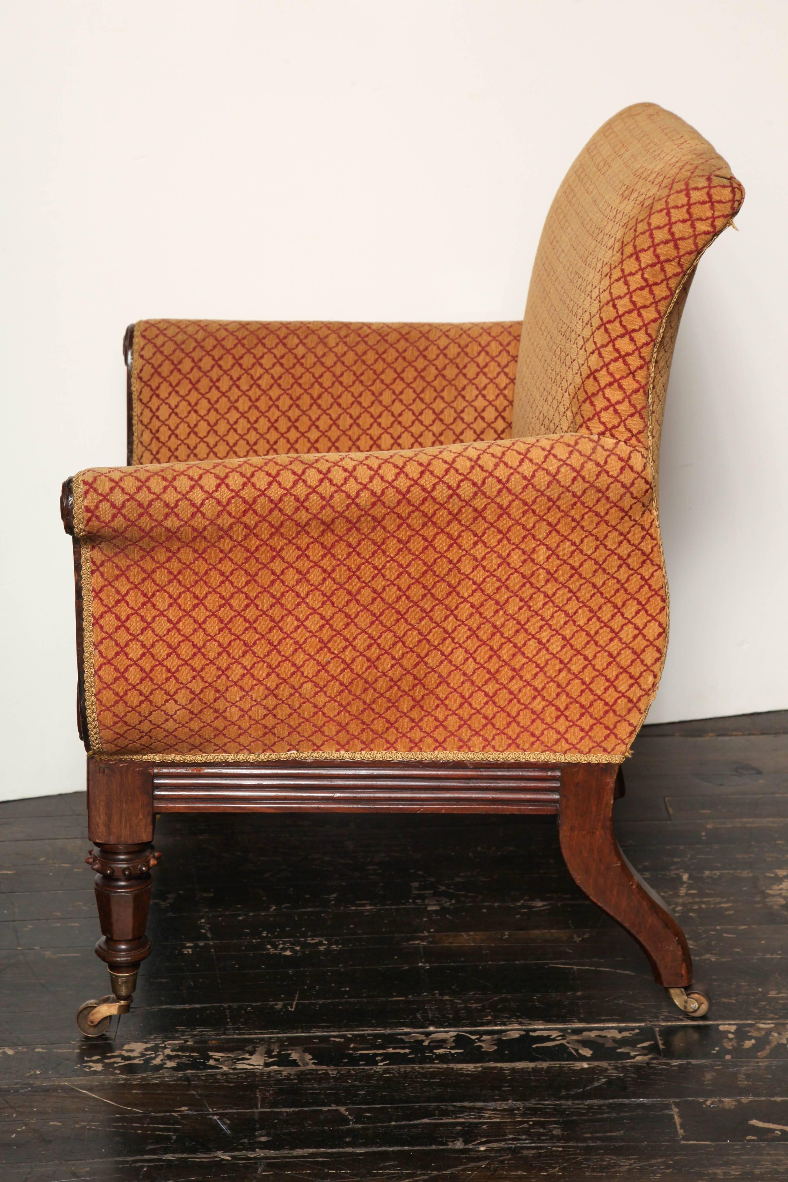 English Regency Library Chair 3