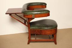 19th Century Mahogany Articulated Library Chair