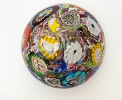 Large Handblown Glass Paperweight