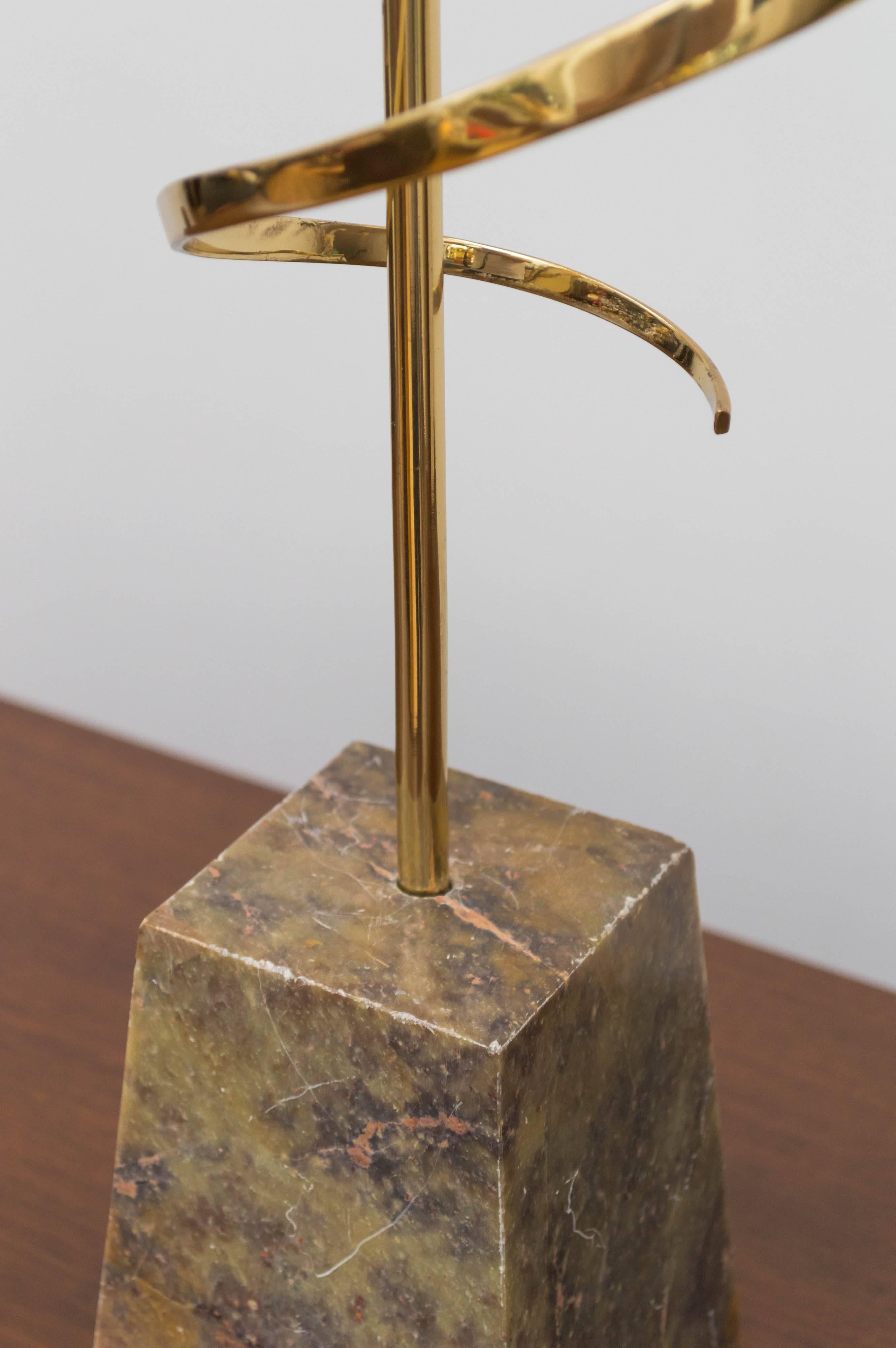 Polished Brass Kinetic Sculpture In Excellent Condition For Sale In San Francisco, CA