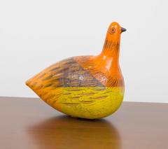 Aldo Londi Italian Ceramic Bird Sculpture