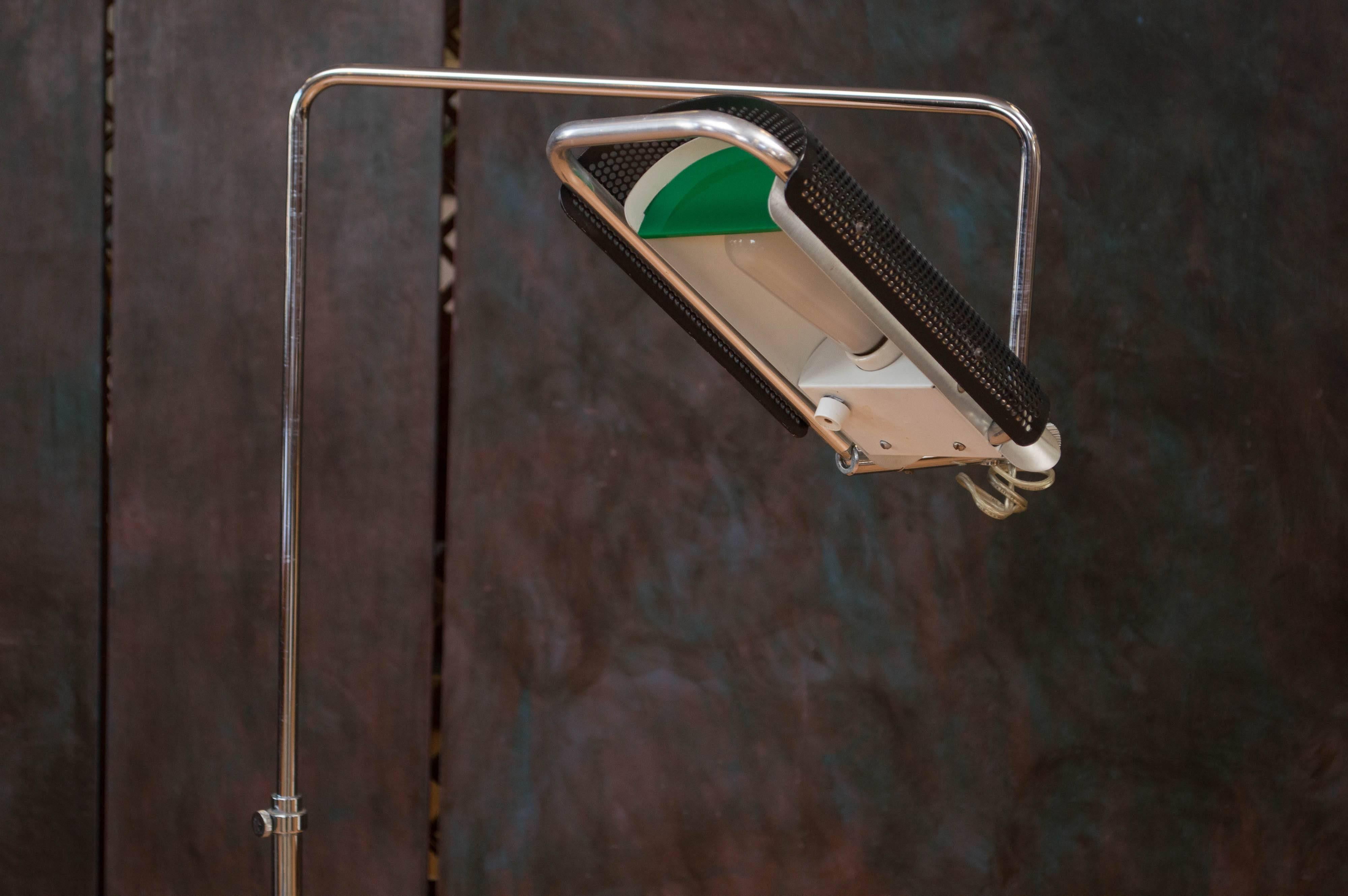 George Nelson and Daniel Lewis Eyeshade Series Floor Lamp for Koch & Lowy In Good Condition In San Francisco, CA