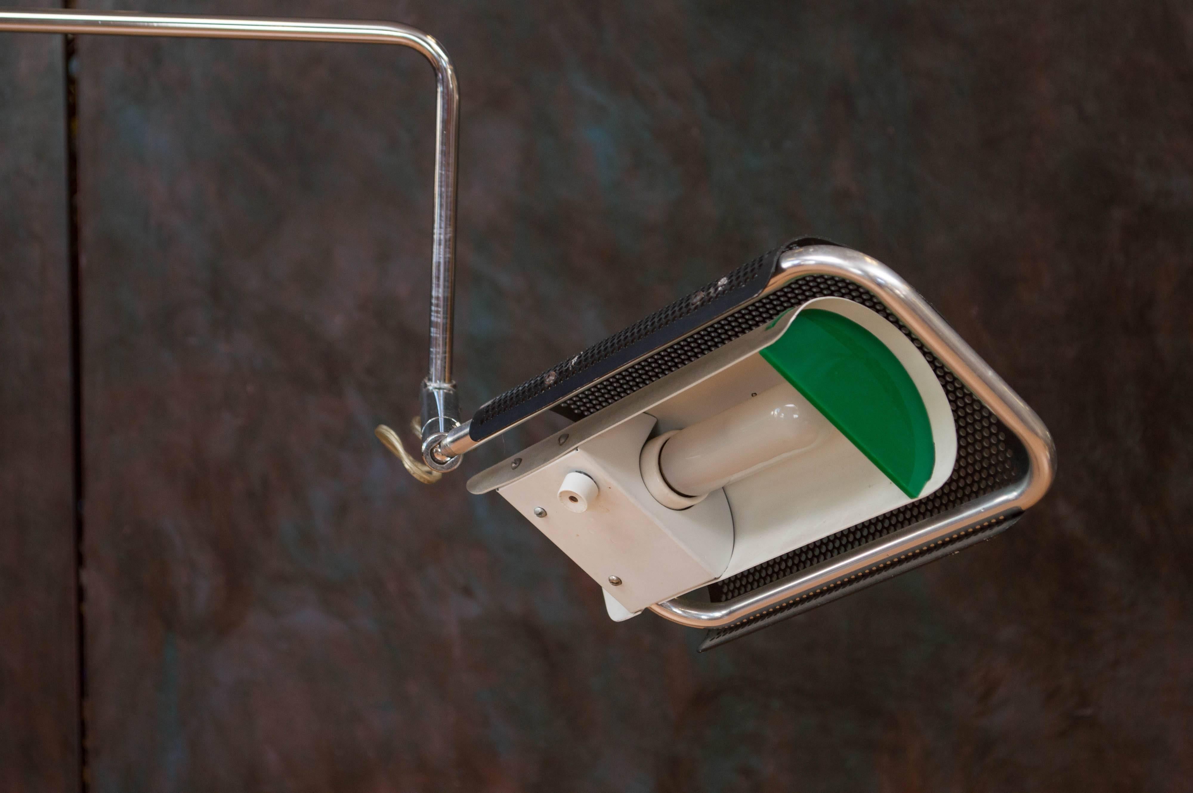 Aluminum George Nelson and Daniel Lewis Eyeshade Series Floor Lamp for Koch & Lowy