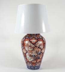 Imari Table Lamp of Large Scale, Japan, circa 1880