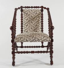 Mahogany Armchair, George Jakob Hunzinger, New York City, circa 1875