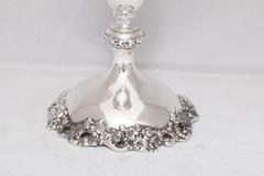 Jugendstil-Vase aus Sterlingsilber