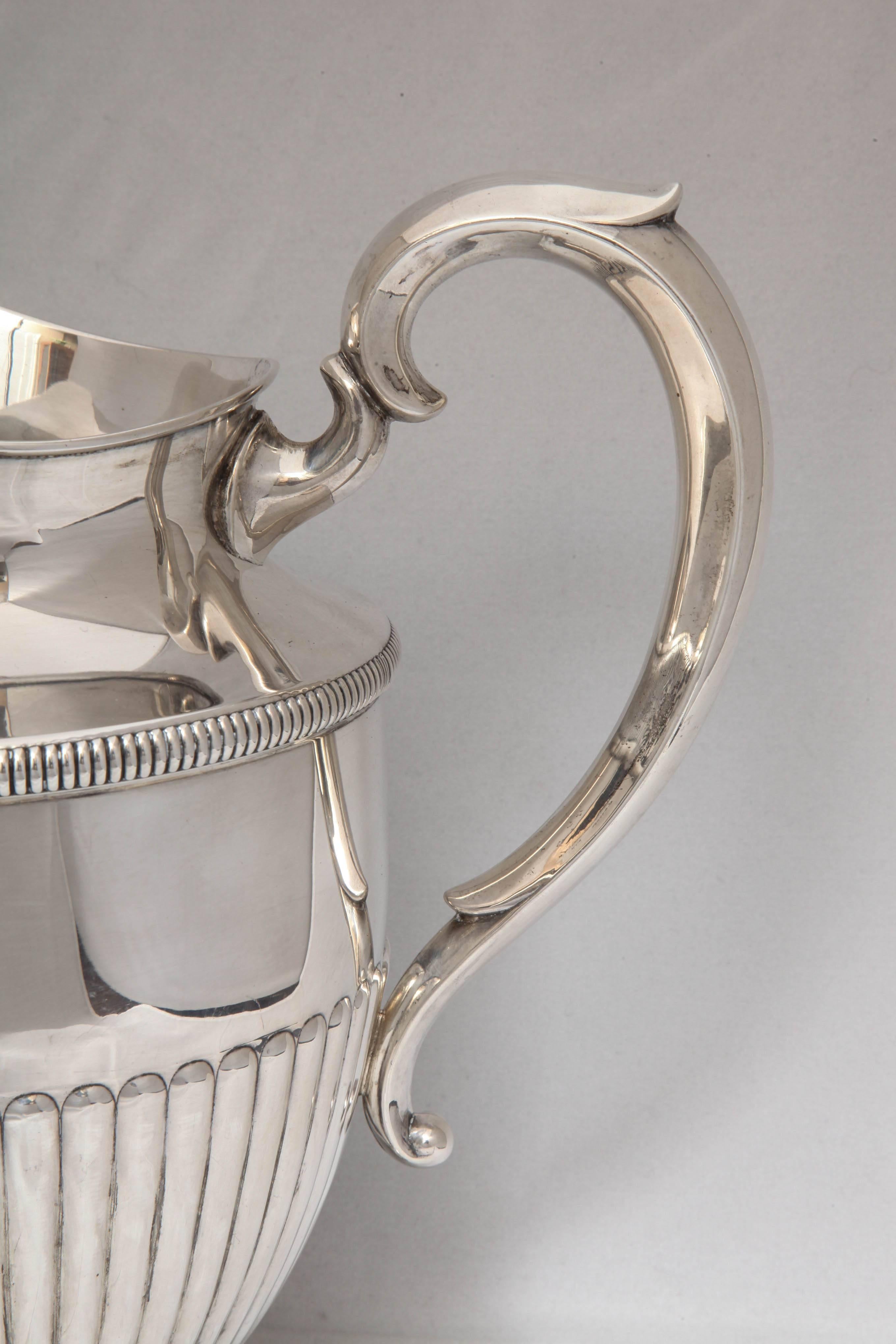 American Art Deco Sterling Silver Water Pitcher
