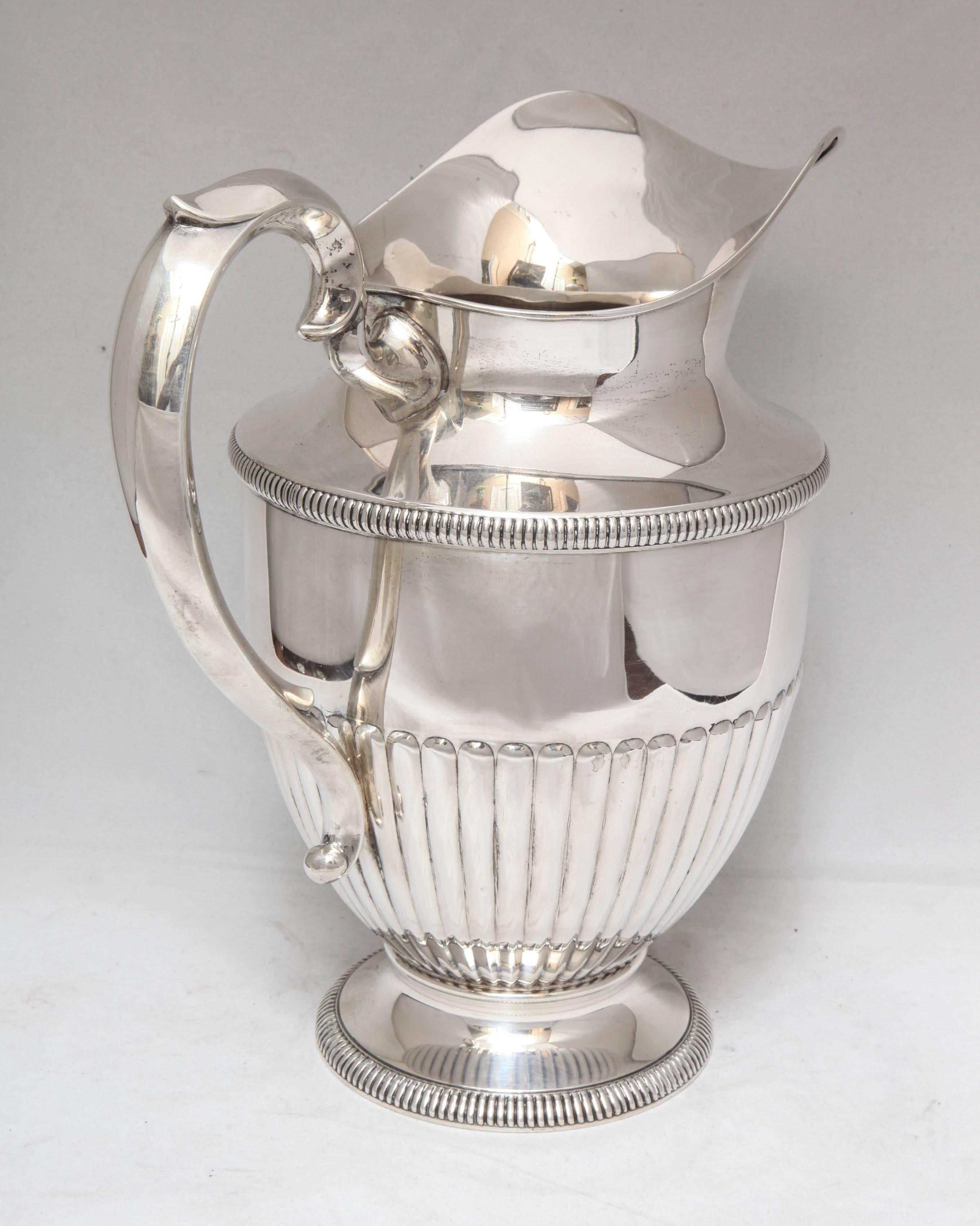 Art Deco Sterling Silver Water Pitcher 1