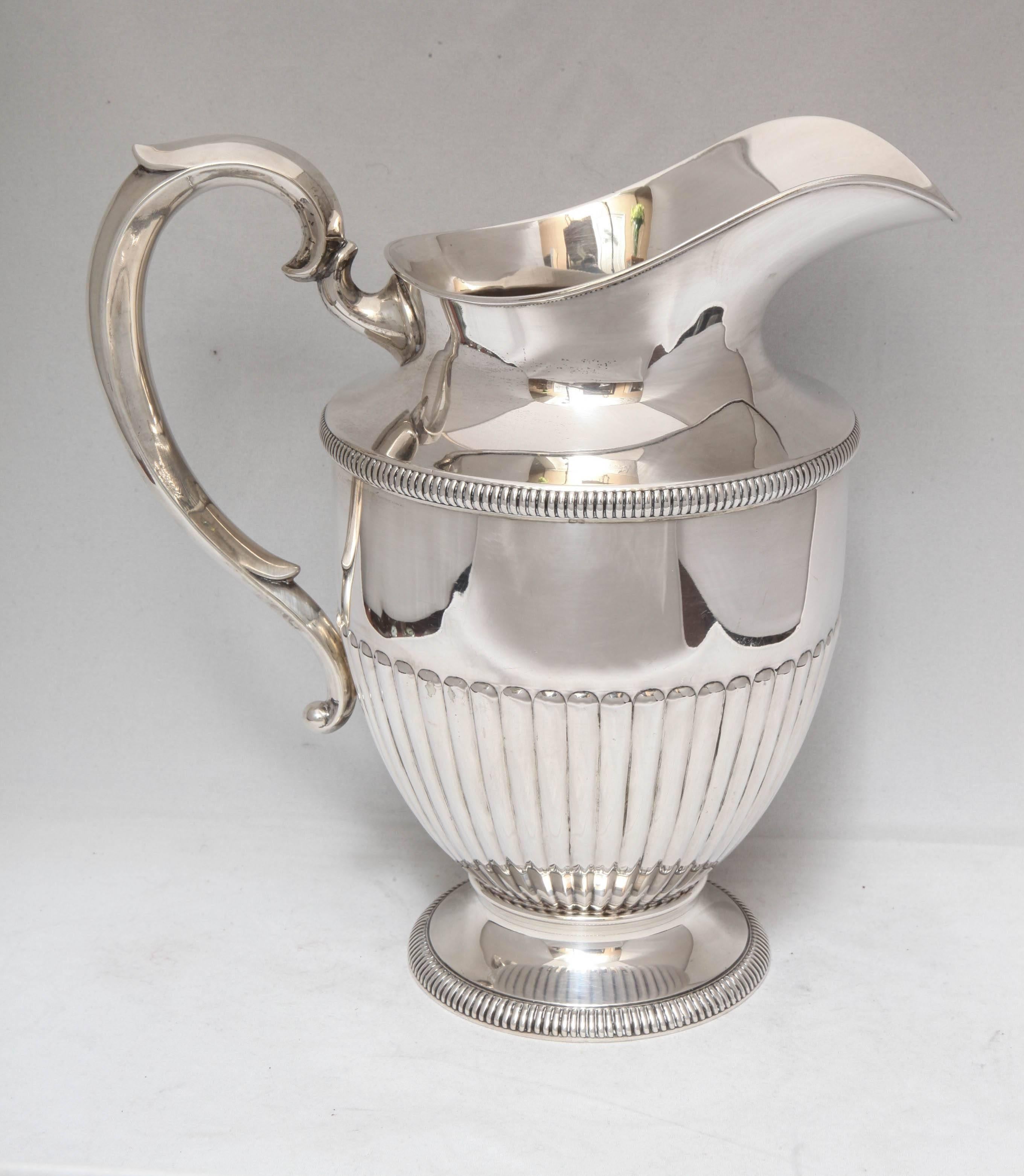 Art Deco Sterling Silver Water Pitcher 2