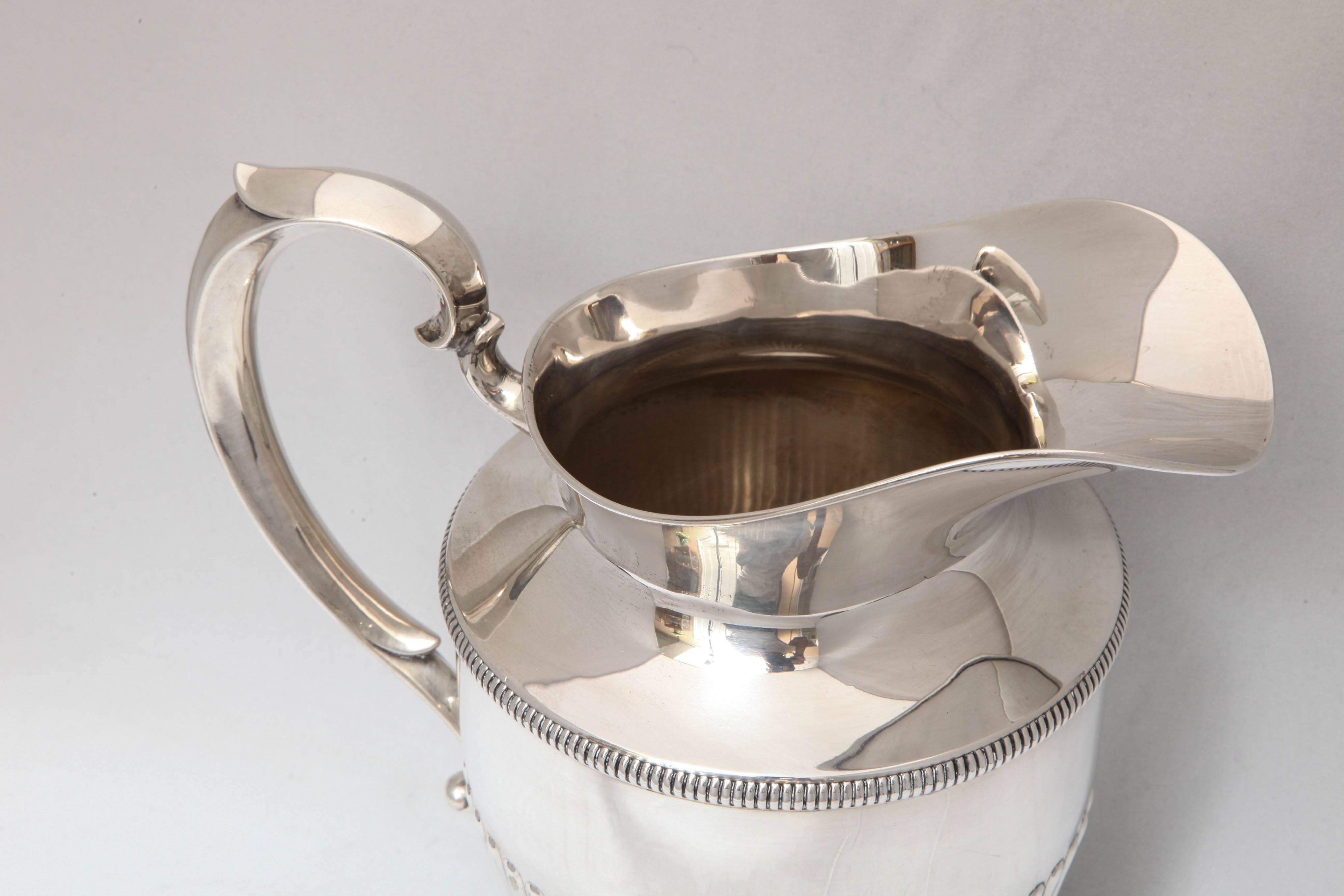 Art Deco Sterling Silver Water Pitcher 3