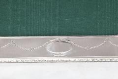 Unusual Edwardian Sterling Silver "Hump-Topped" Picture Frame