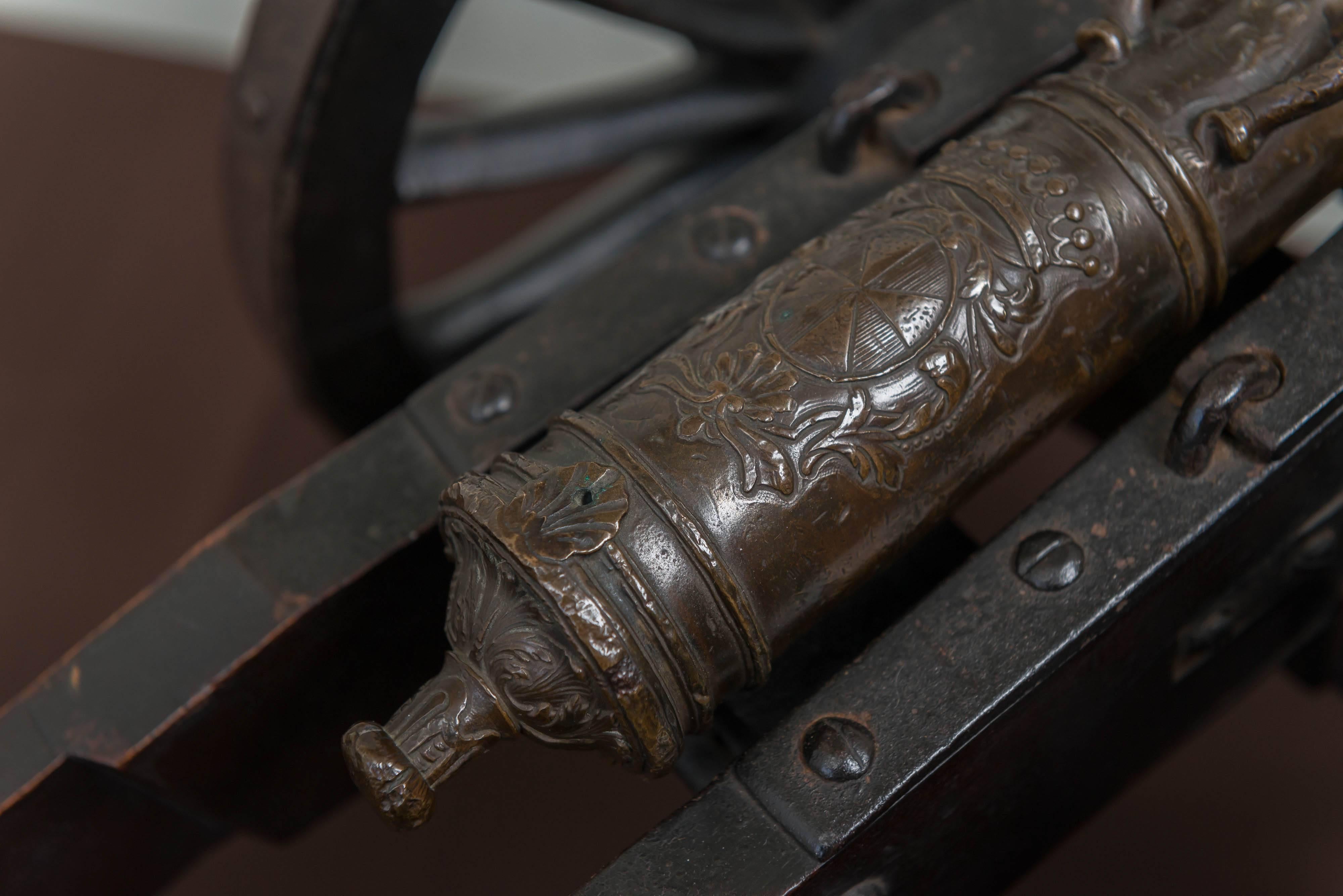 Napoleon III 19th Century Model of 18th Century Style Cannon
